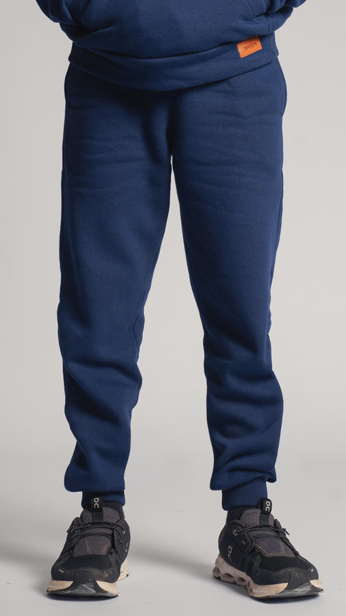 Calça Moletom Kids Unissex - Azul Marinho
