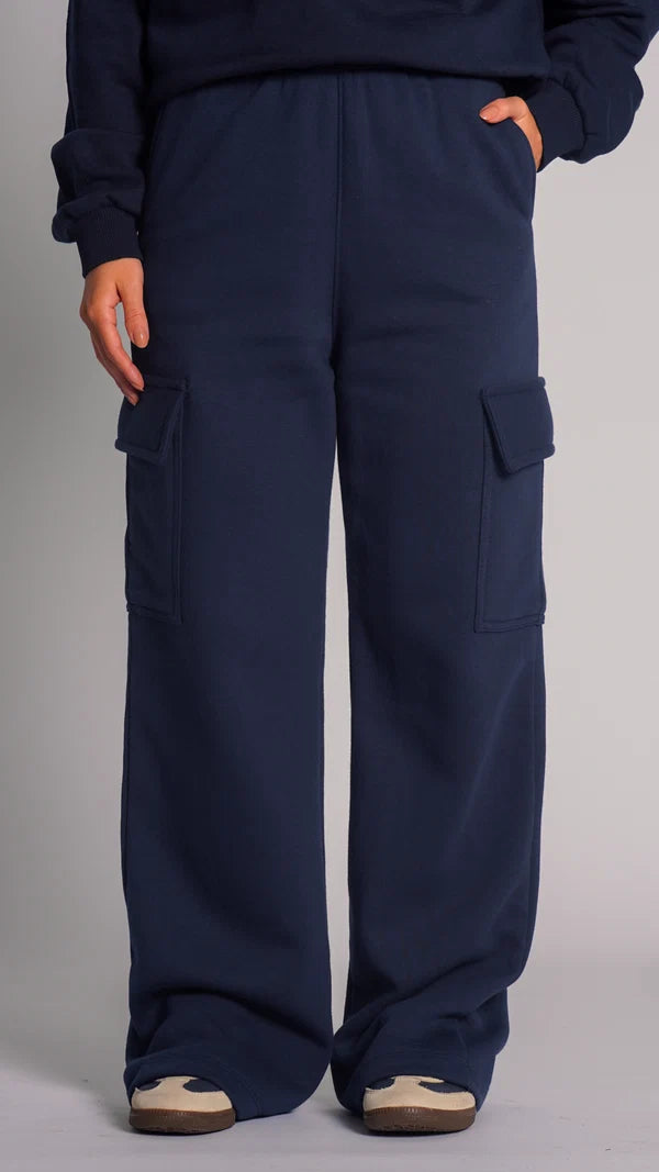 Conjunto Moletom Premium Ombro a Ombro - Azul