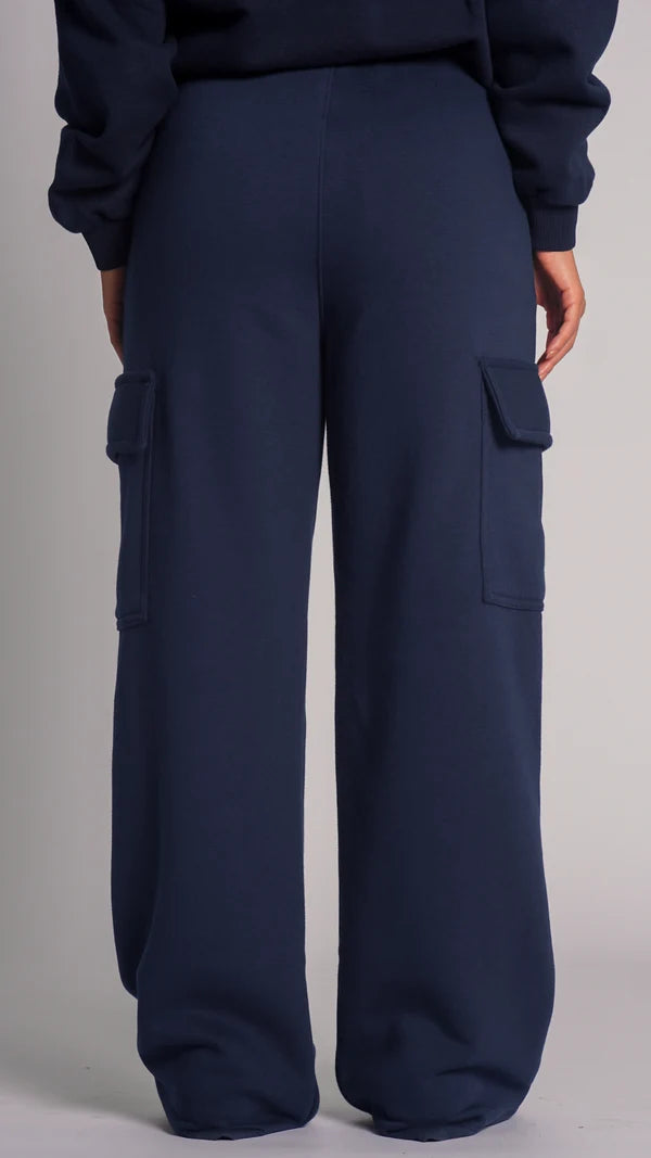 Conjunto Moletom Premium Ombro a Ombro - Azul