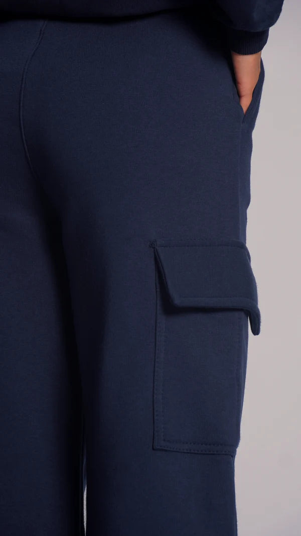 Conjunto Moletom Premium Ombro a Ombro - Azul