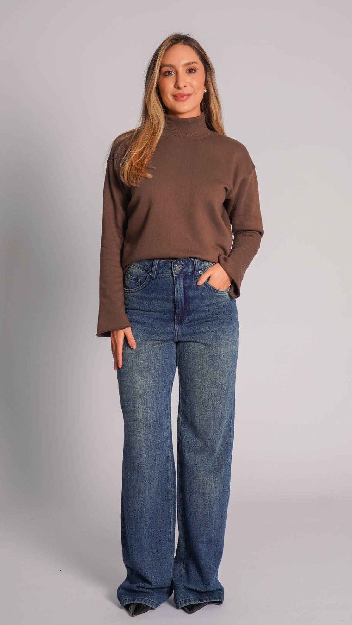 Calça Jeans Reta - Clara