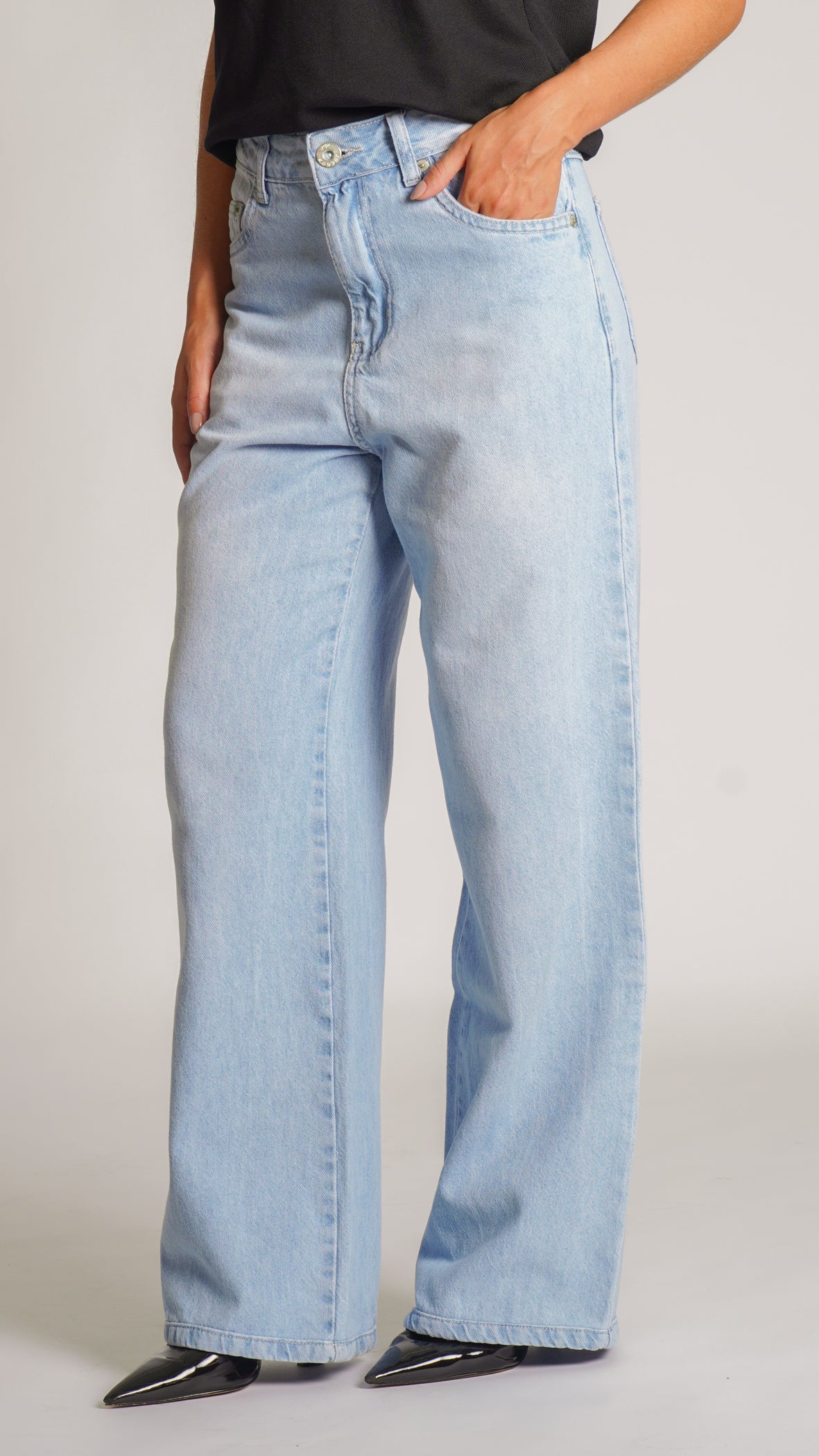 Calça Jeans Reta - Clara