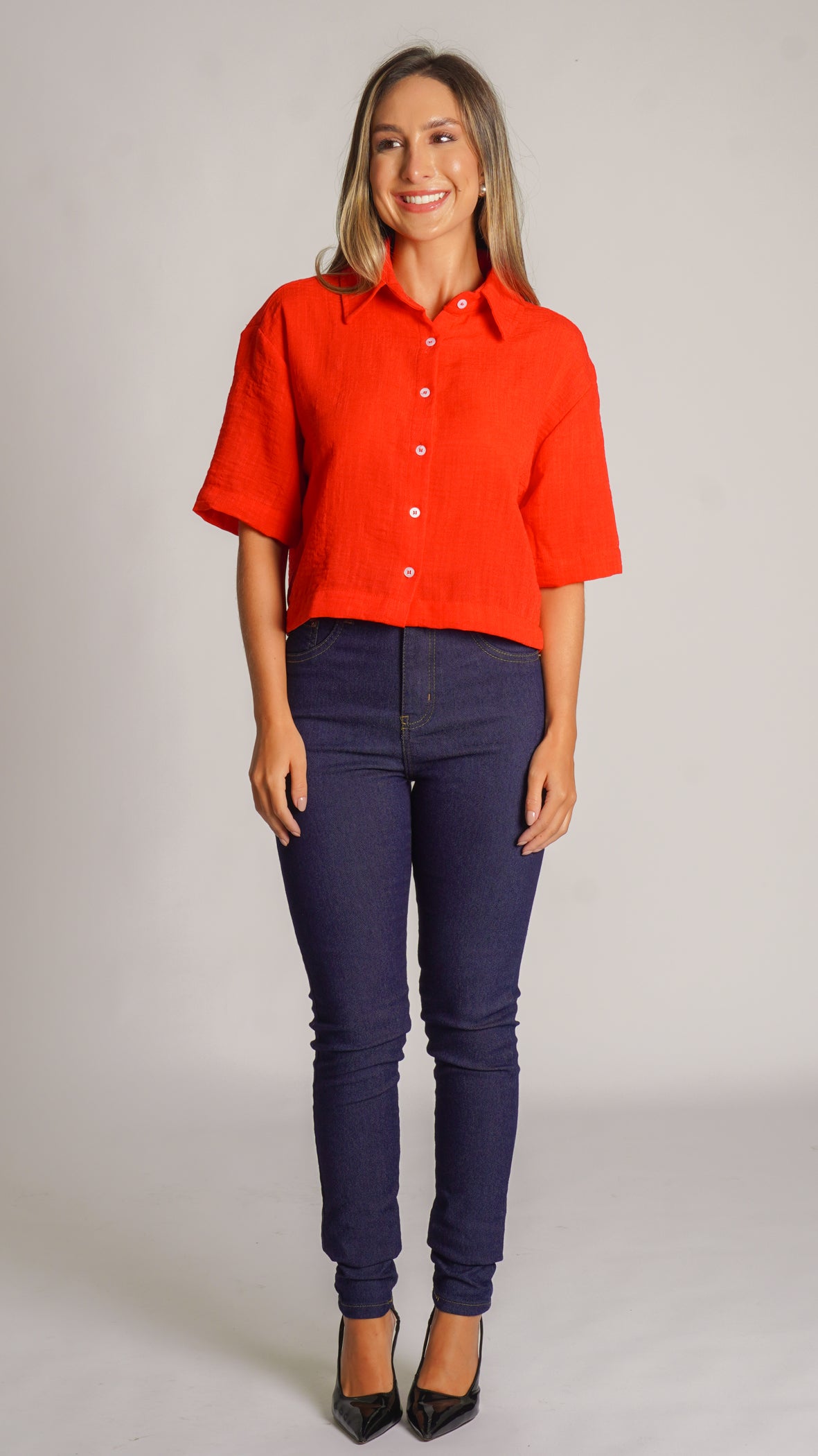 Camisa Oversized - Vermelha