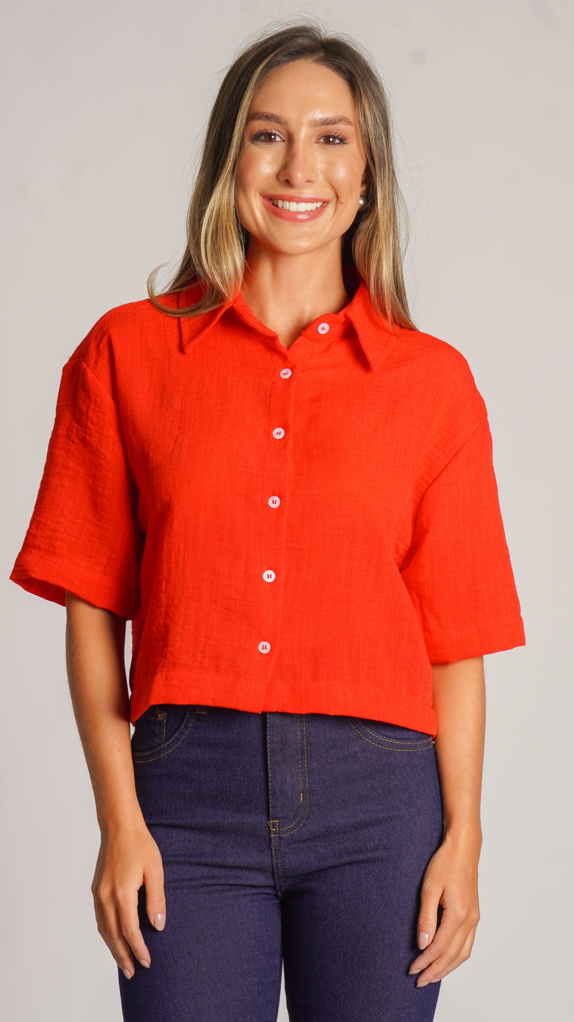 Camisa Oversized - Vermelha