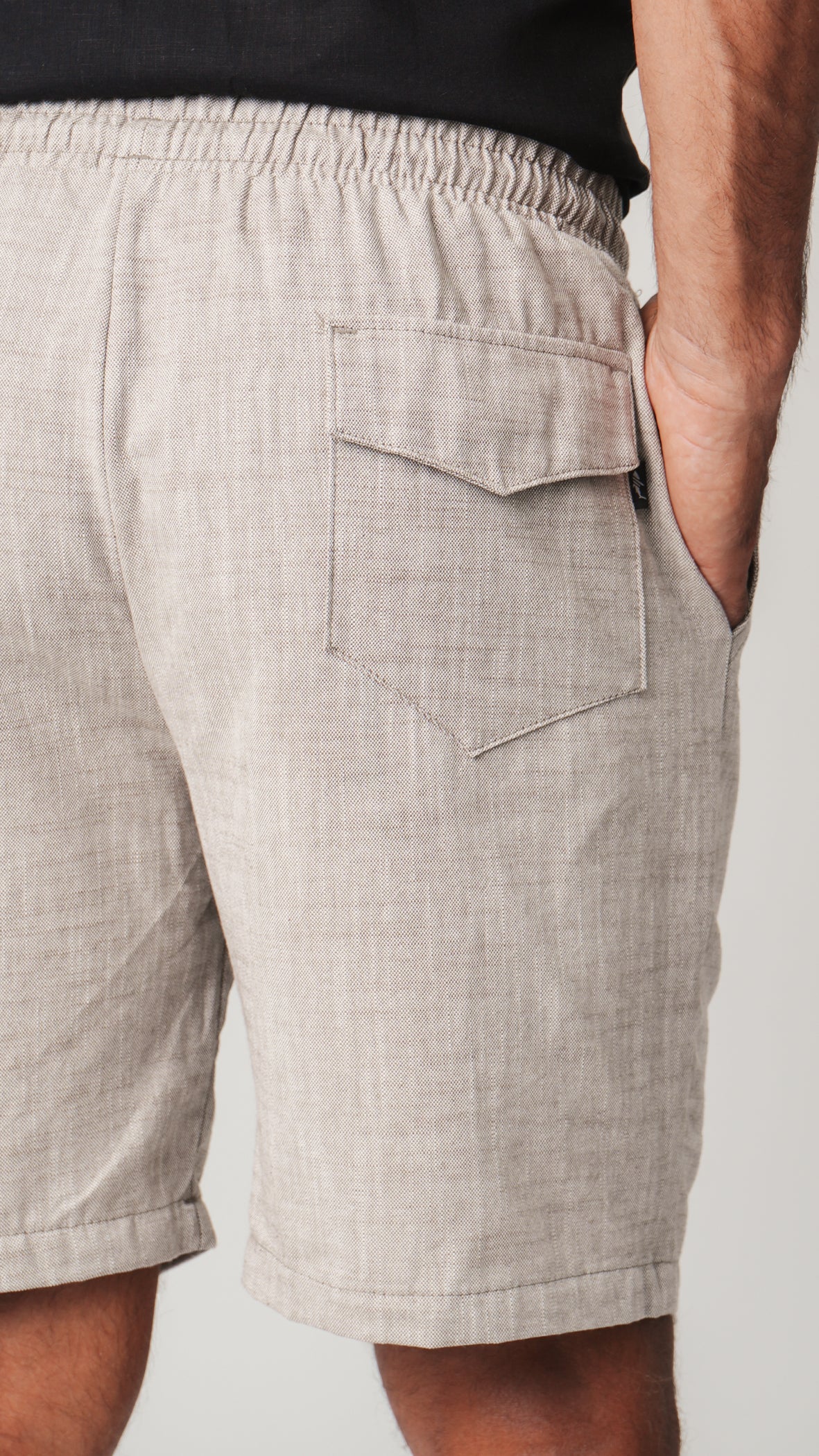 Bermuda Cotton Flamê - Bege