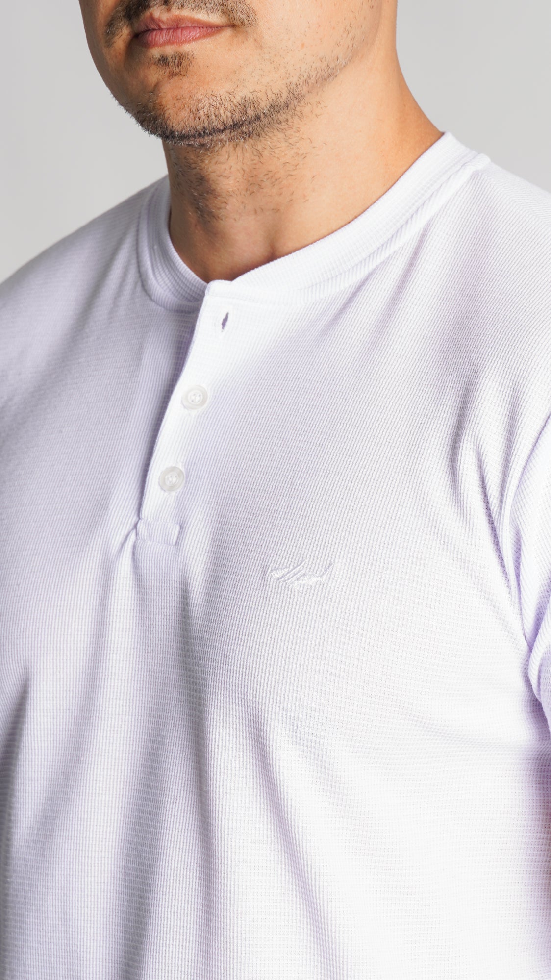 Camiseta Tricô Gola Portuguesa - Branca