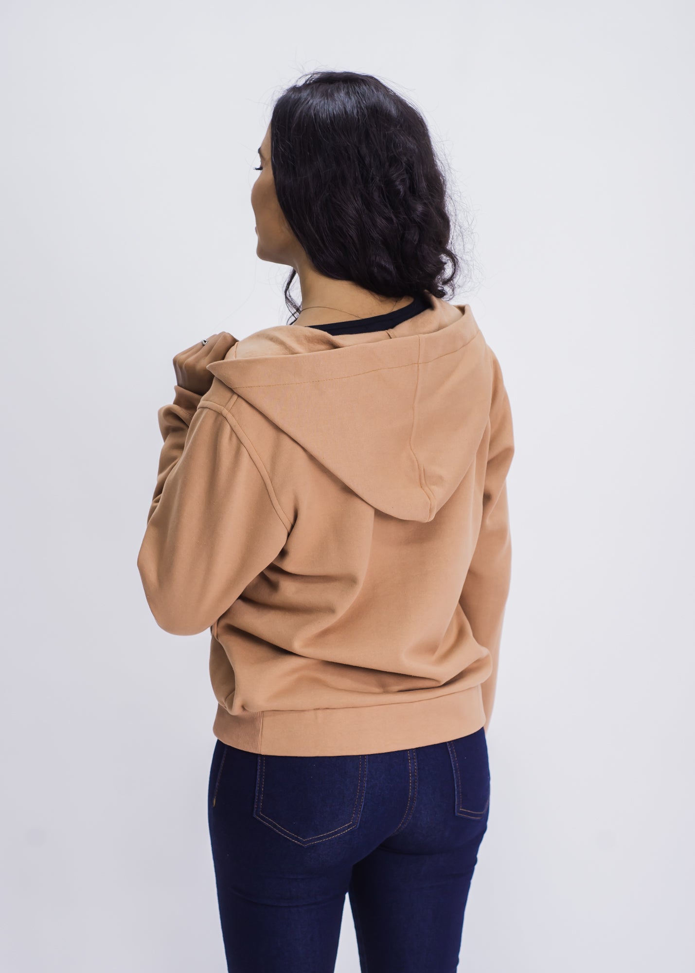 Jaqueta Moletom - Ocre