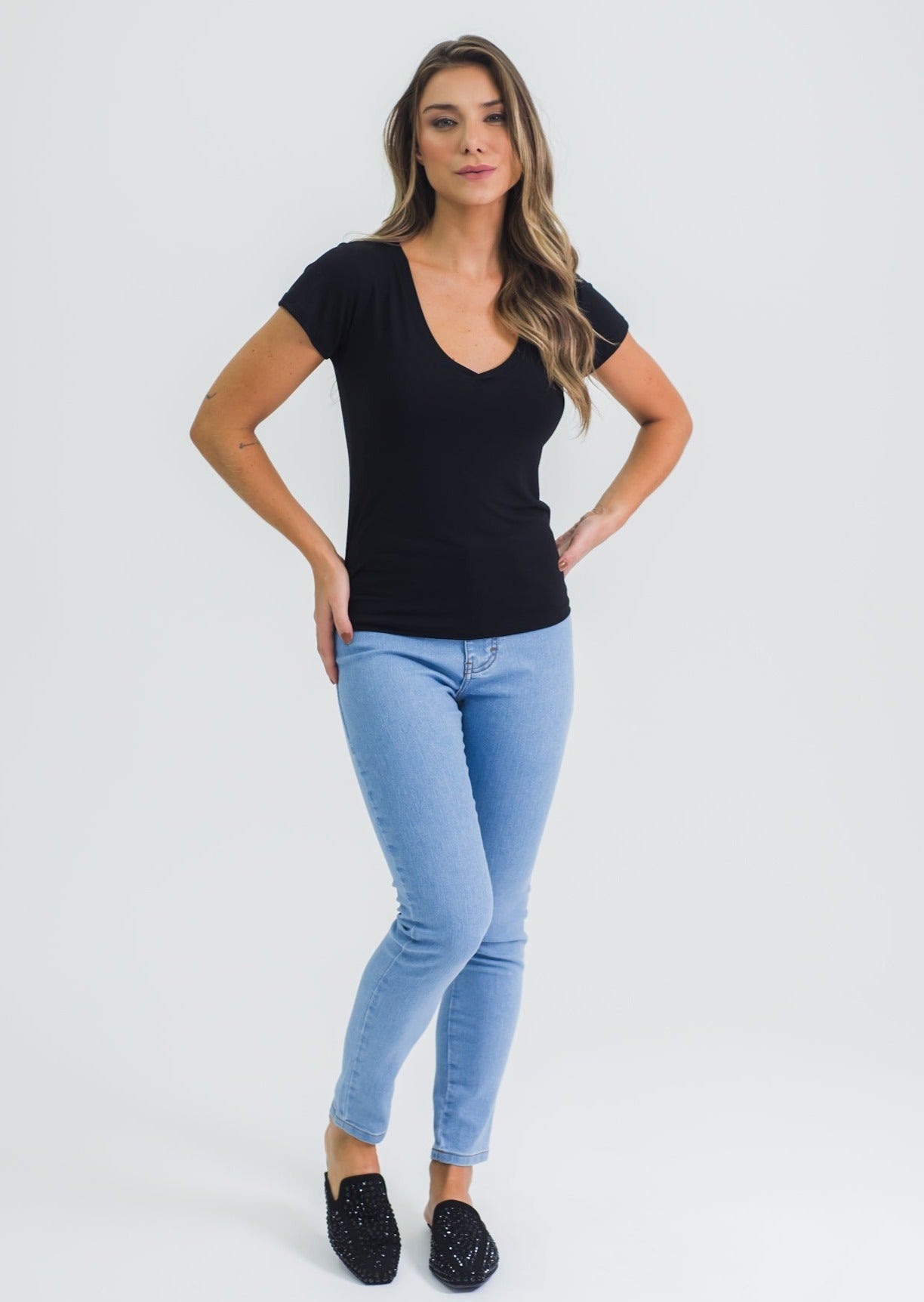 Calça Jeans Capri - Clara