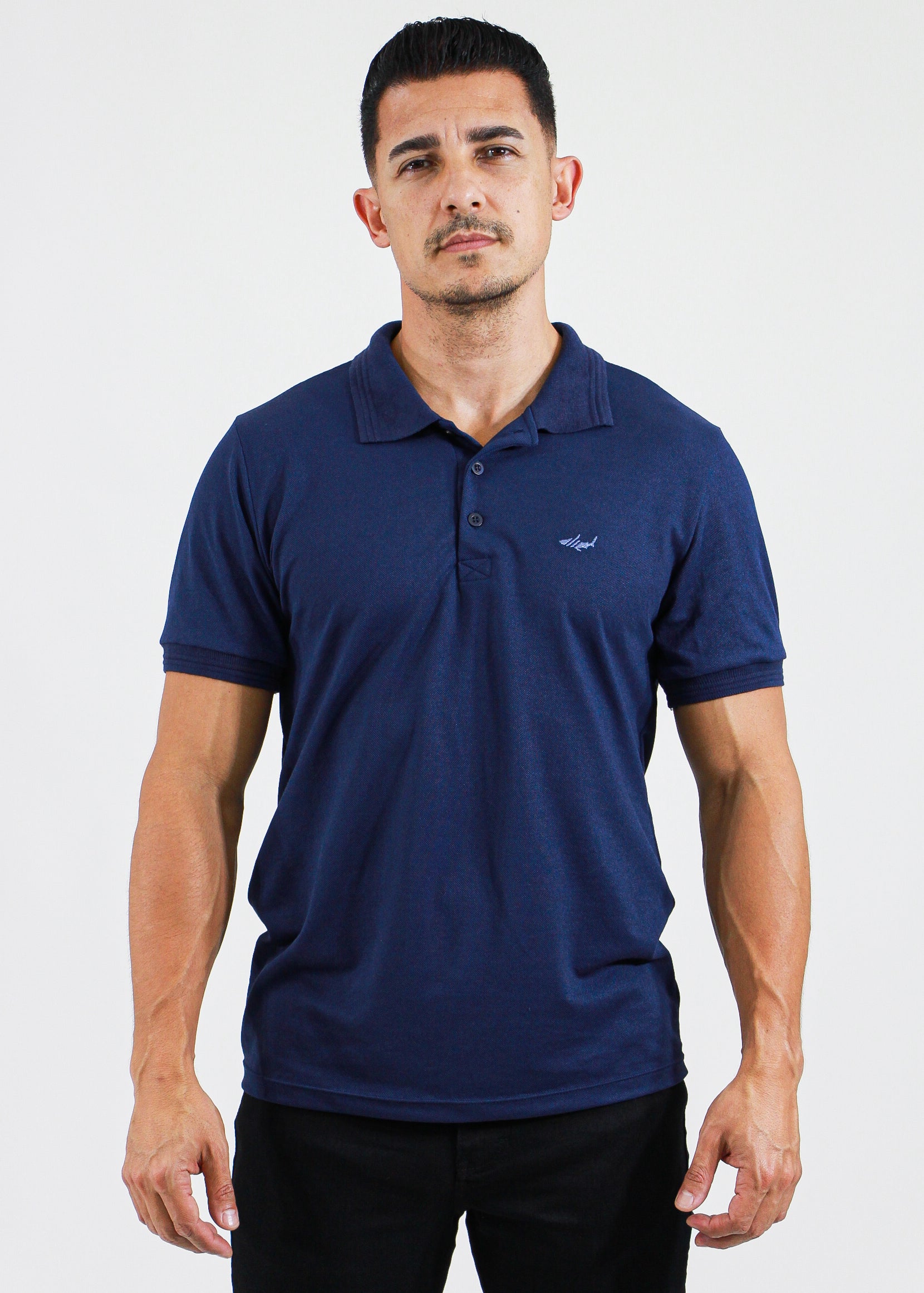 Camisa Polo Piquet - Azul Marinho