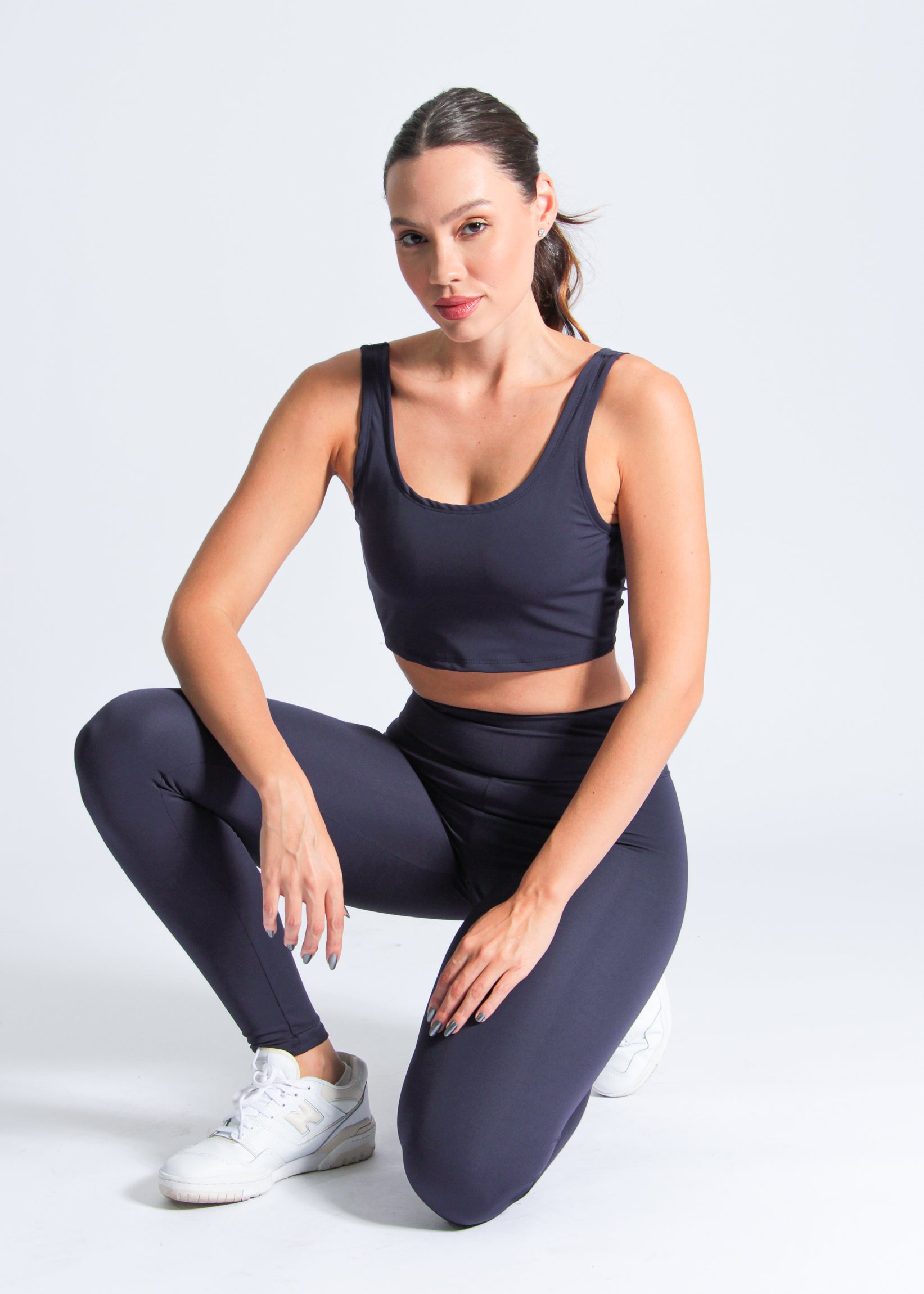 Calça Legging Fitness - Azul Marinho