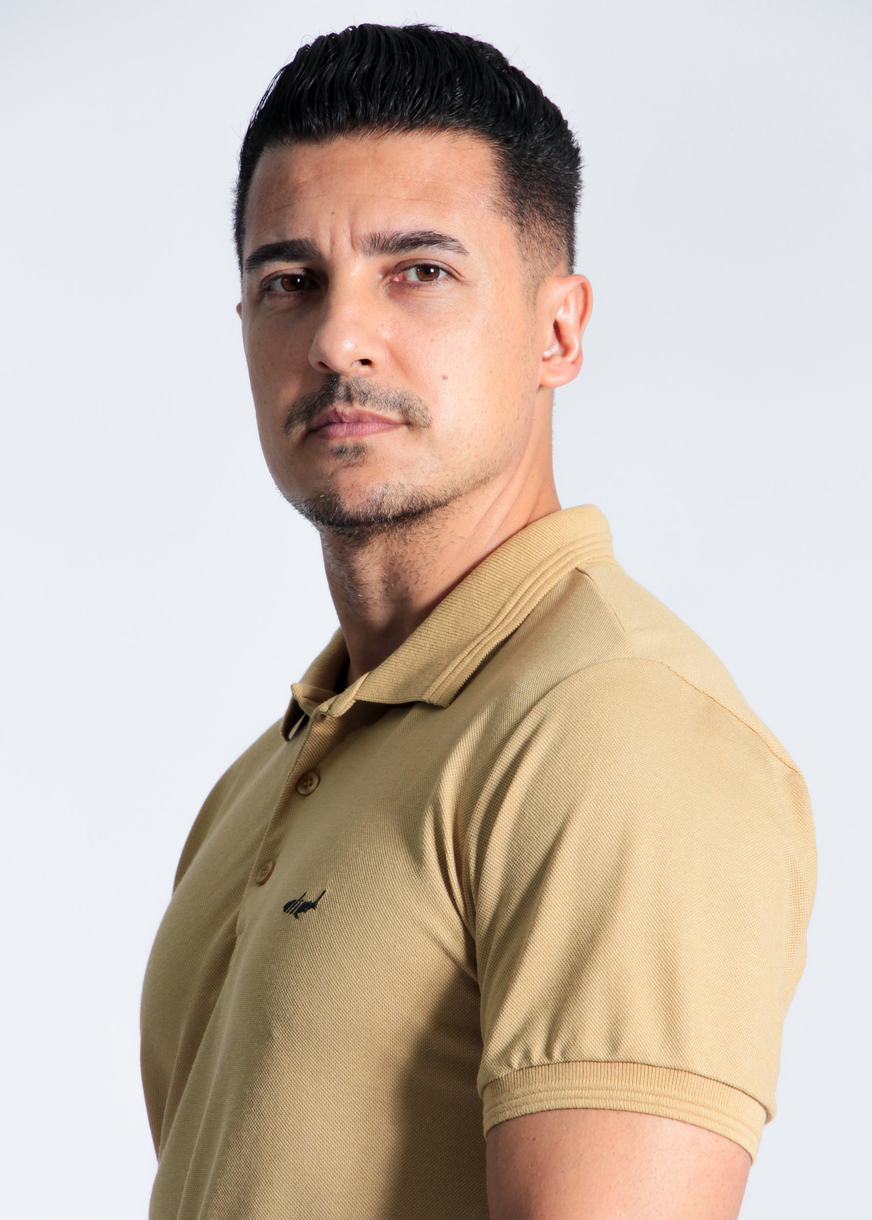 Camisa Polo Piquet - Bege