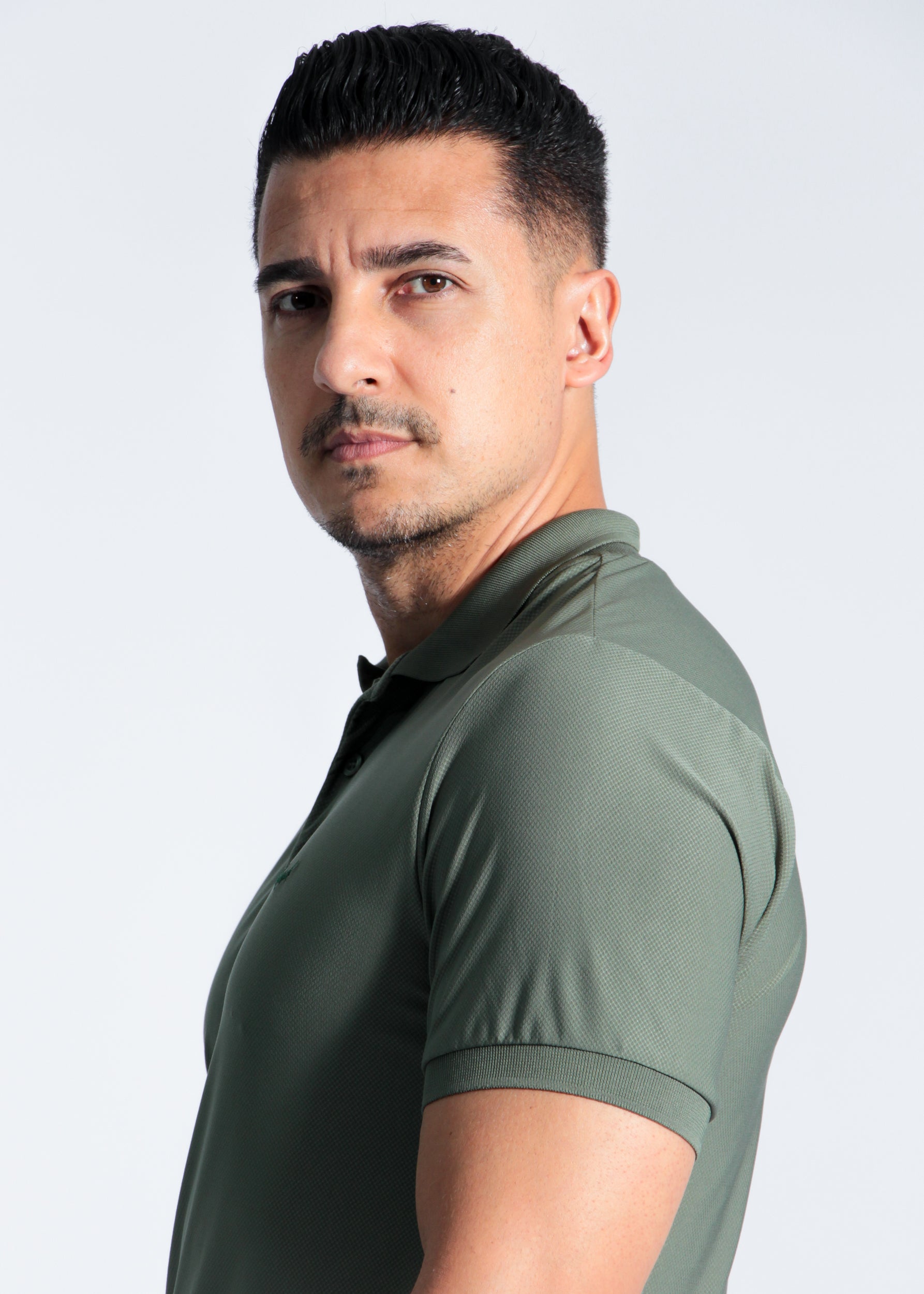 Camisa Polo Dry Fit - Verde