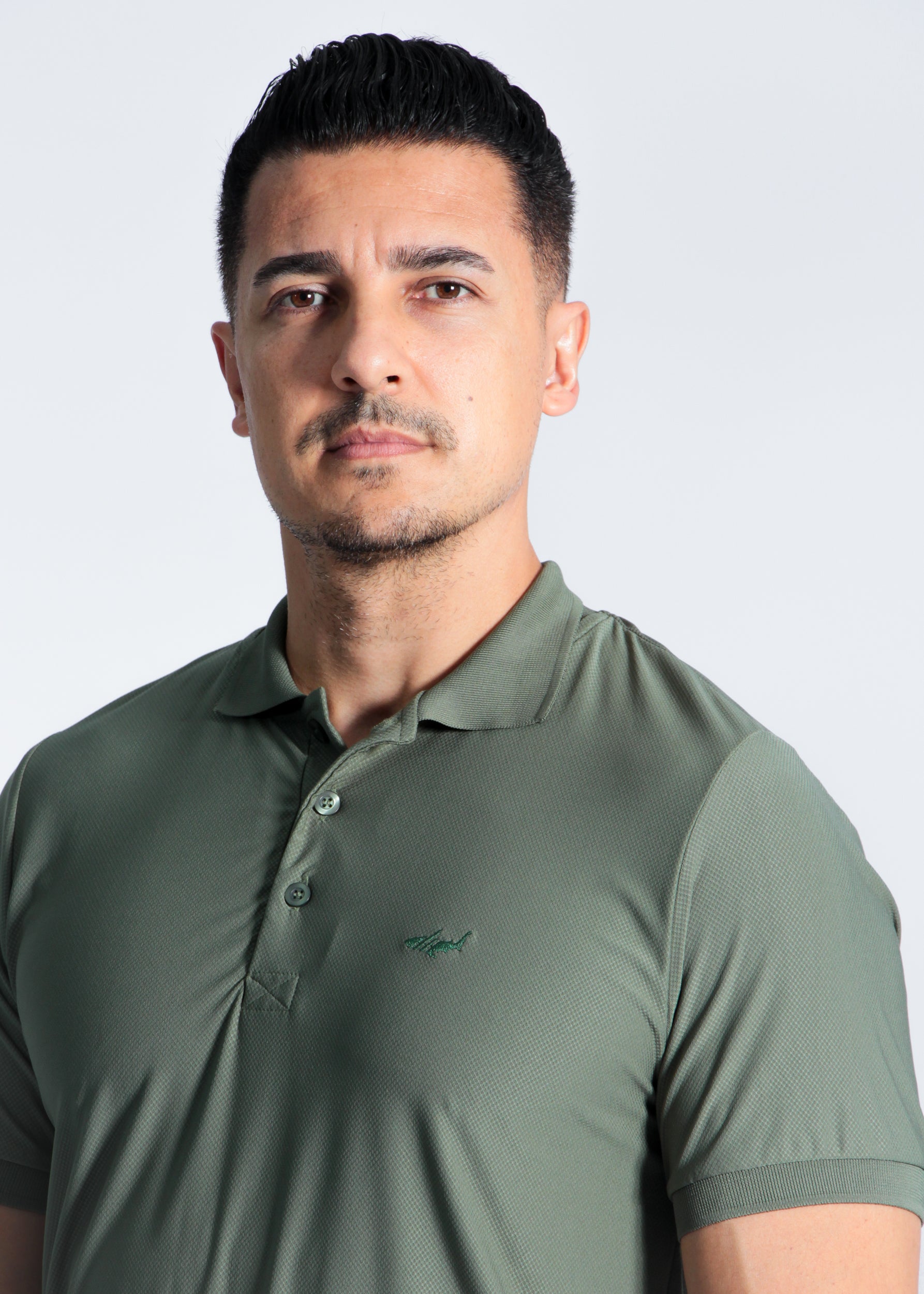 Camisa Polo Dry Fit - Verde