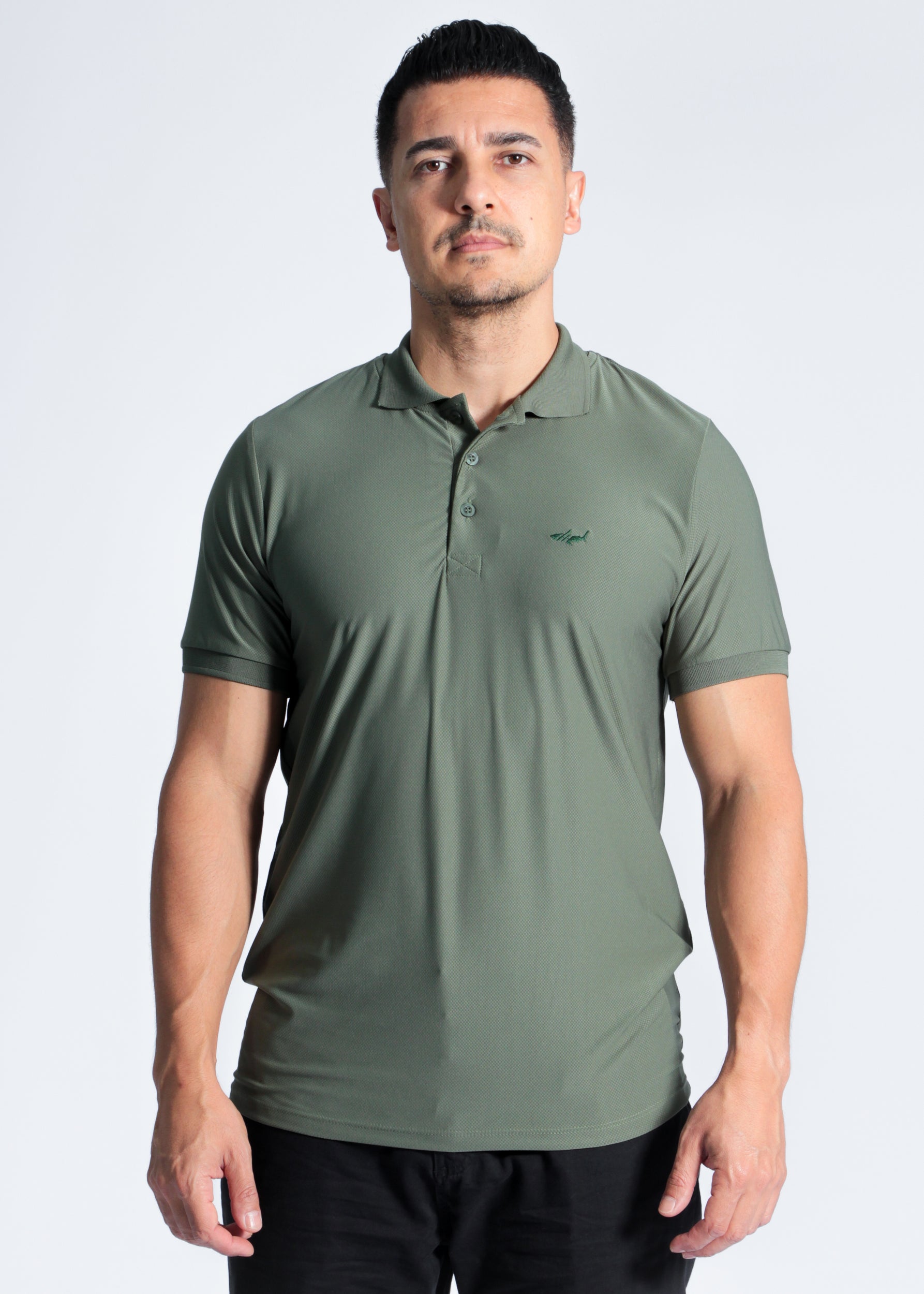 Camisa Polo Dry Fit - Verde