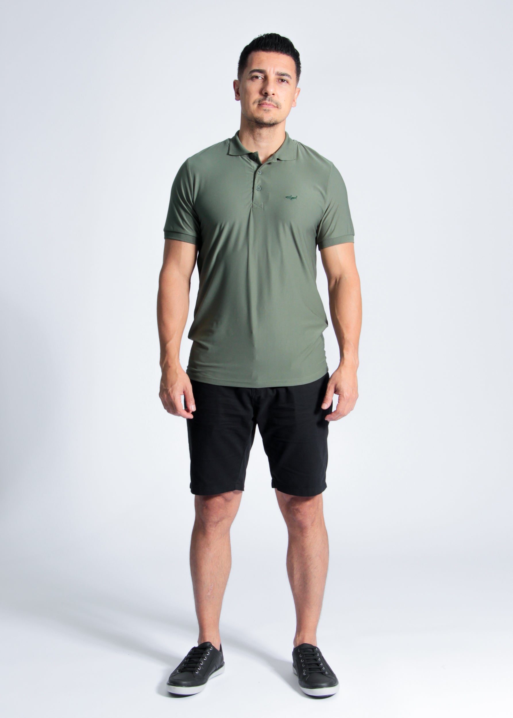 Camisa Polo Dry Fit - Verde