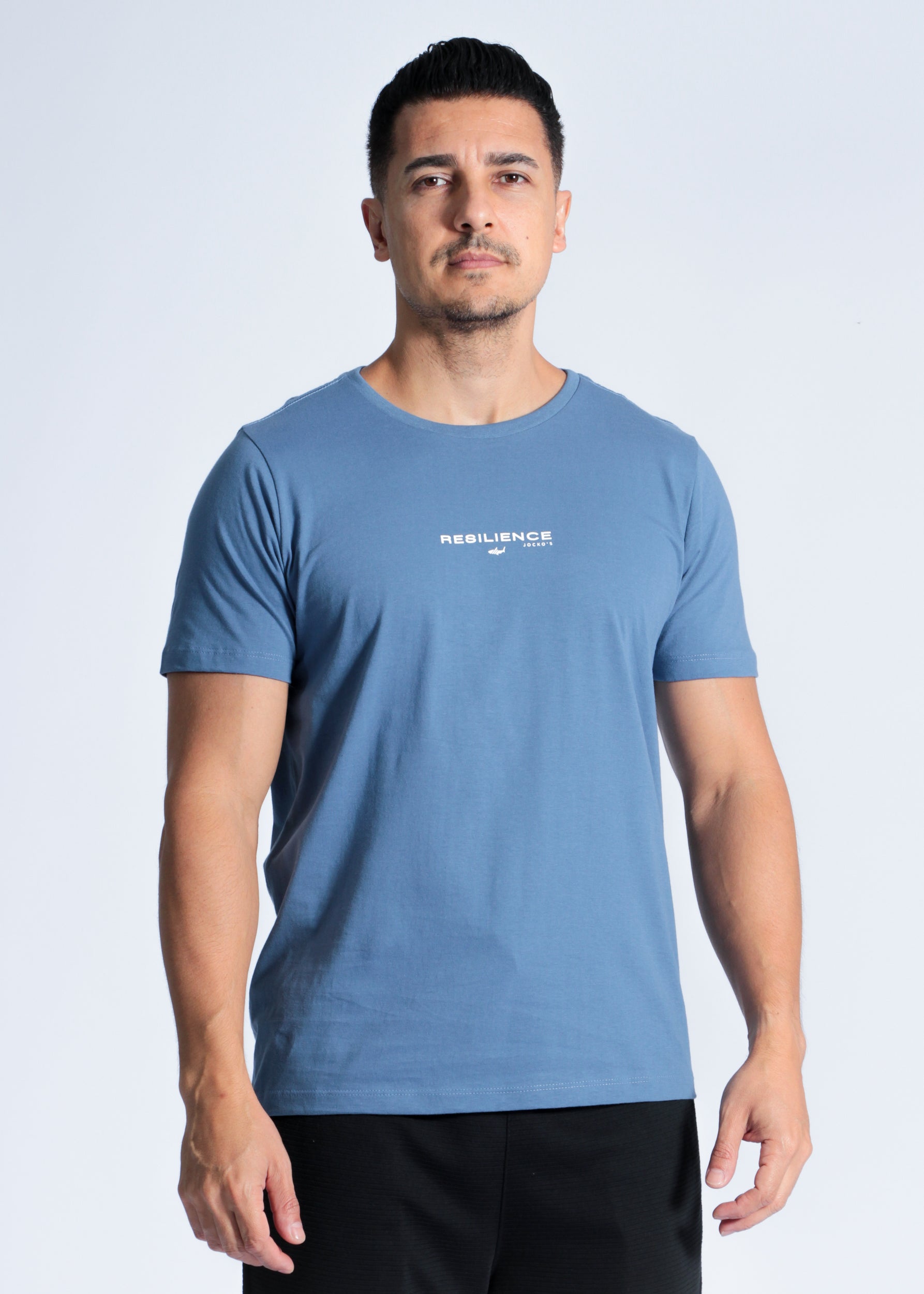 Camiseta Estampada Resilience - Azul