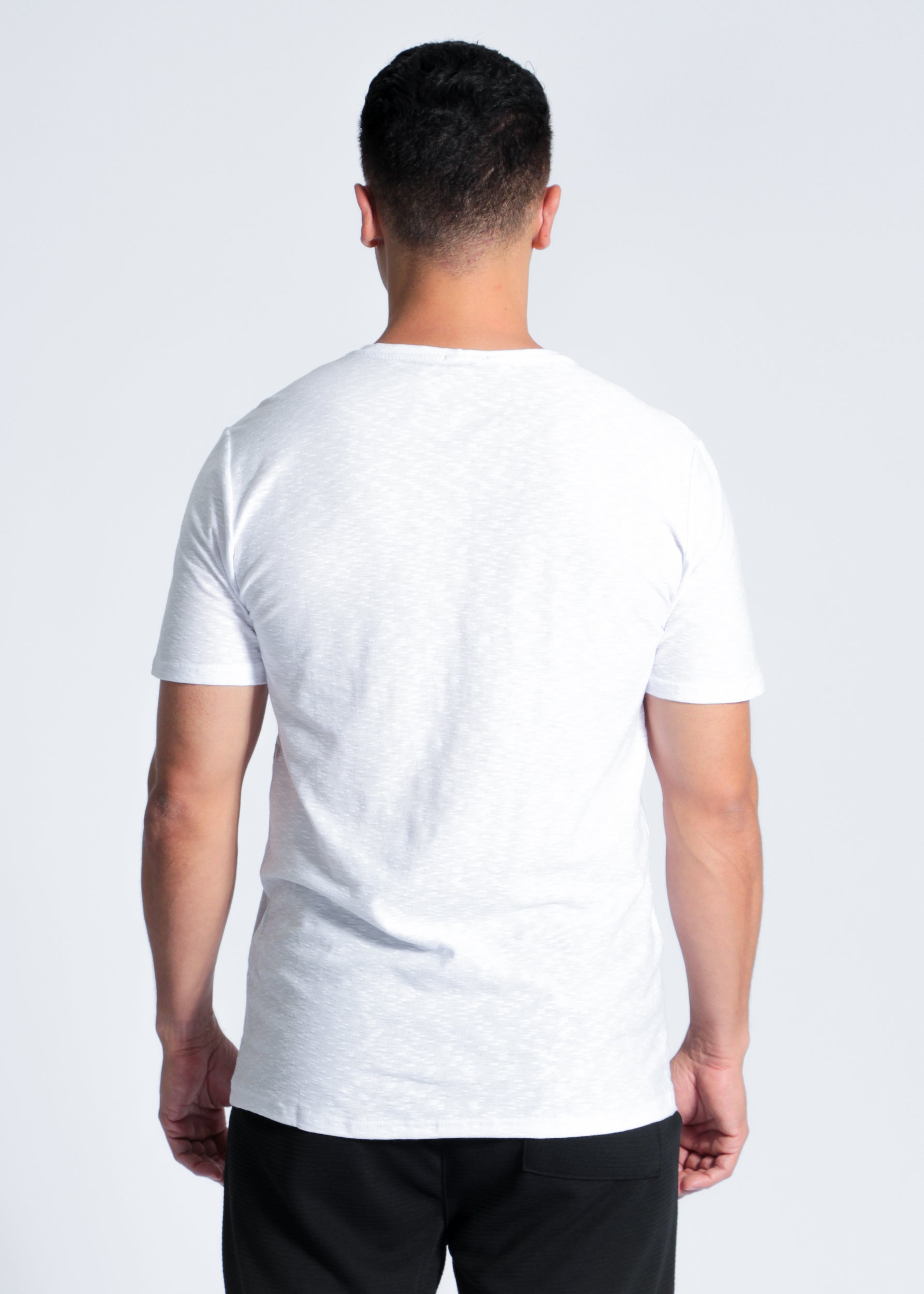 Camiseta Slim Flamê - Branco