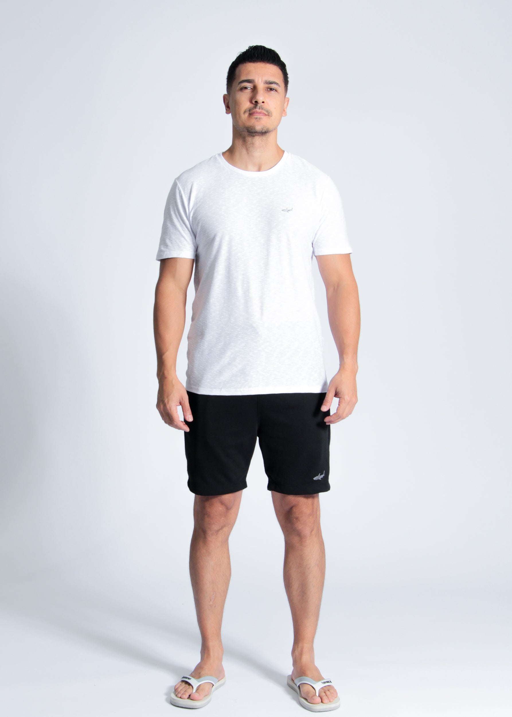 Camiseta Slim Flamê - Branco