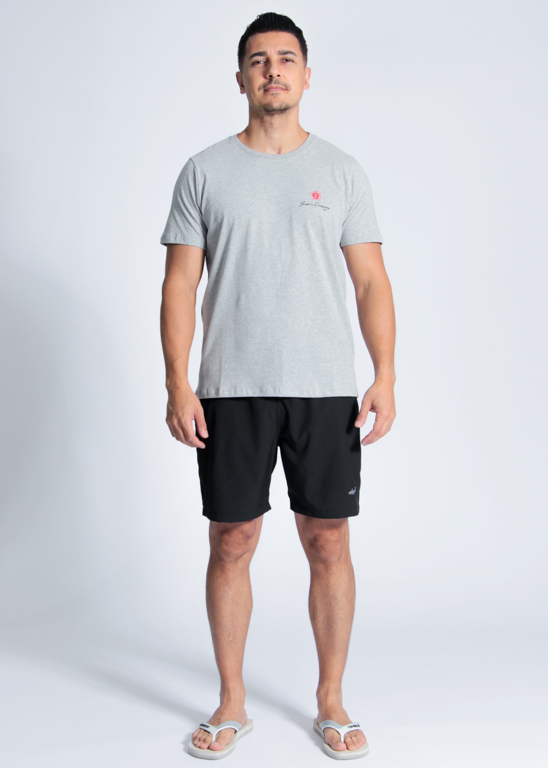 Camiseta Estampada Hawaii Beach - Cinza