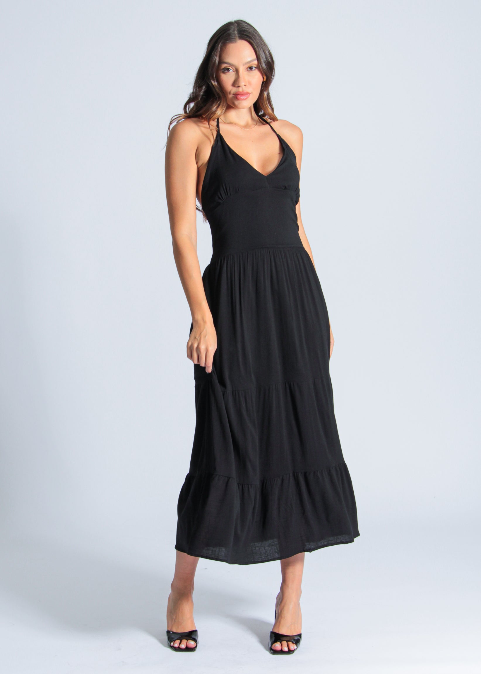 Vestido Longo - Preto