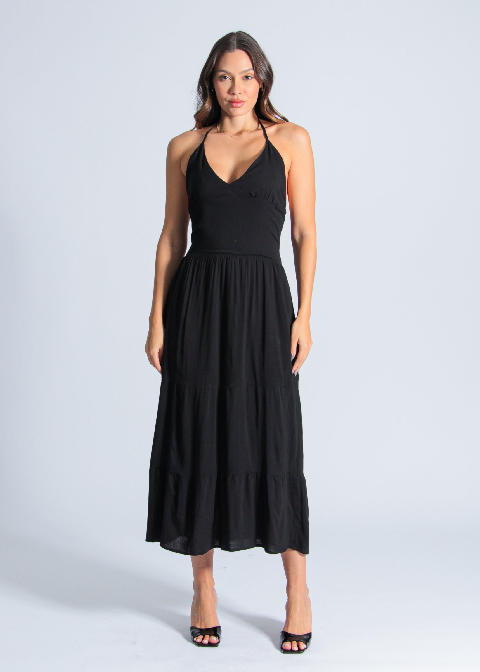 Vestido Longo - Preto