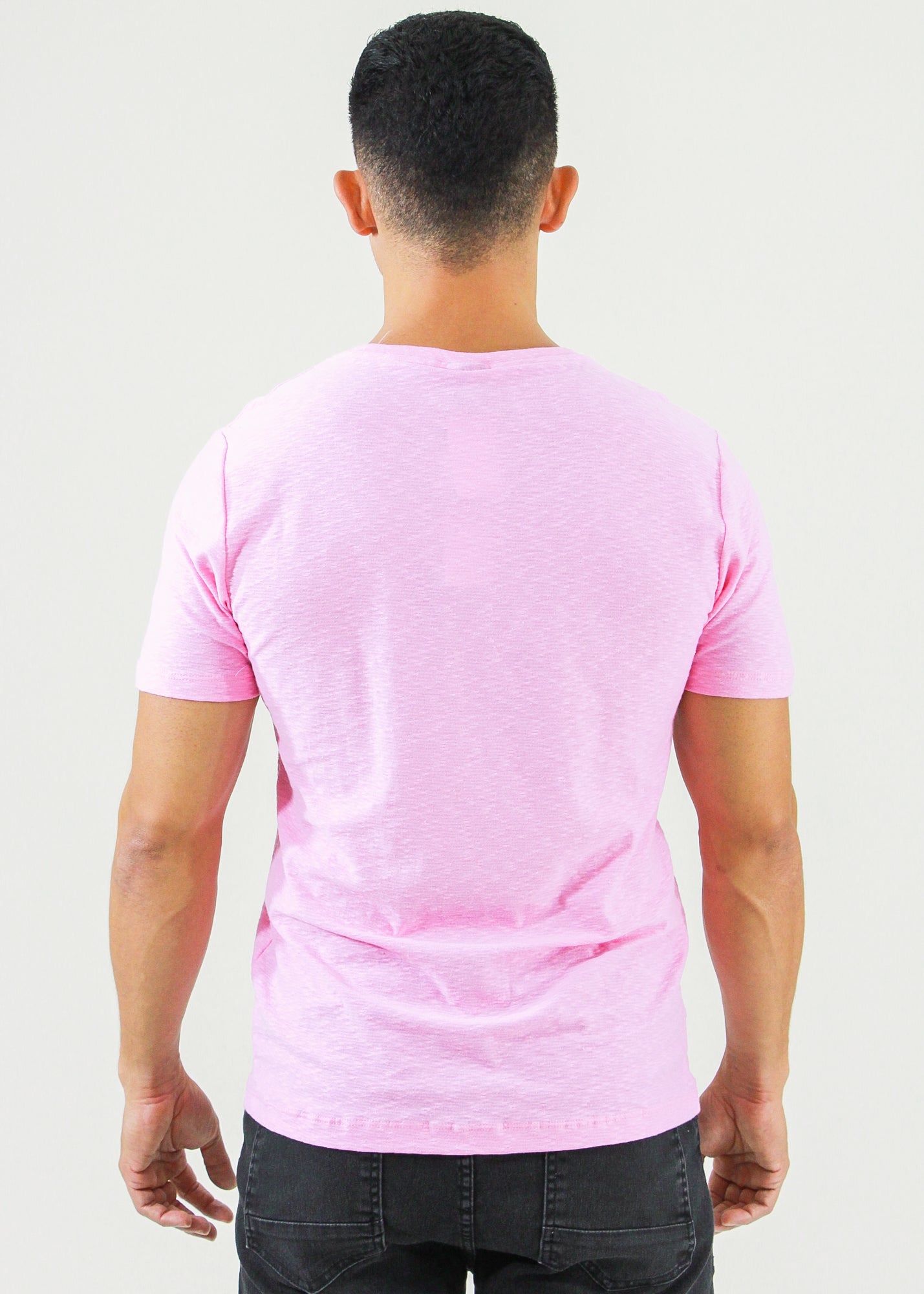 Camiseta Slim Flamê - Rosa