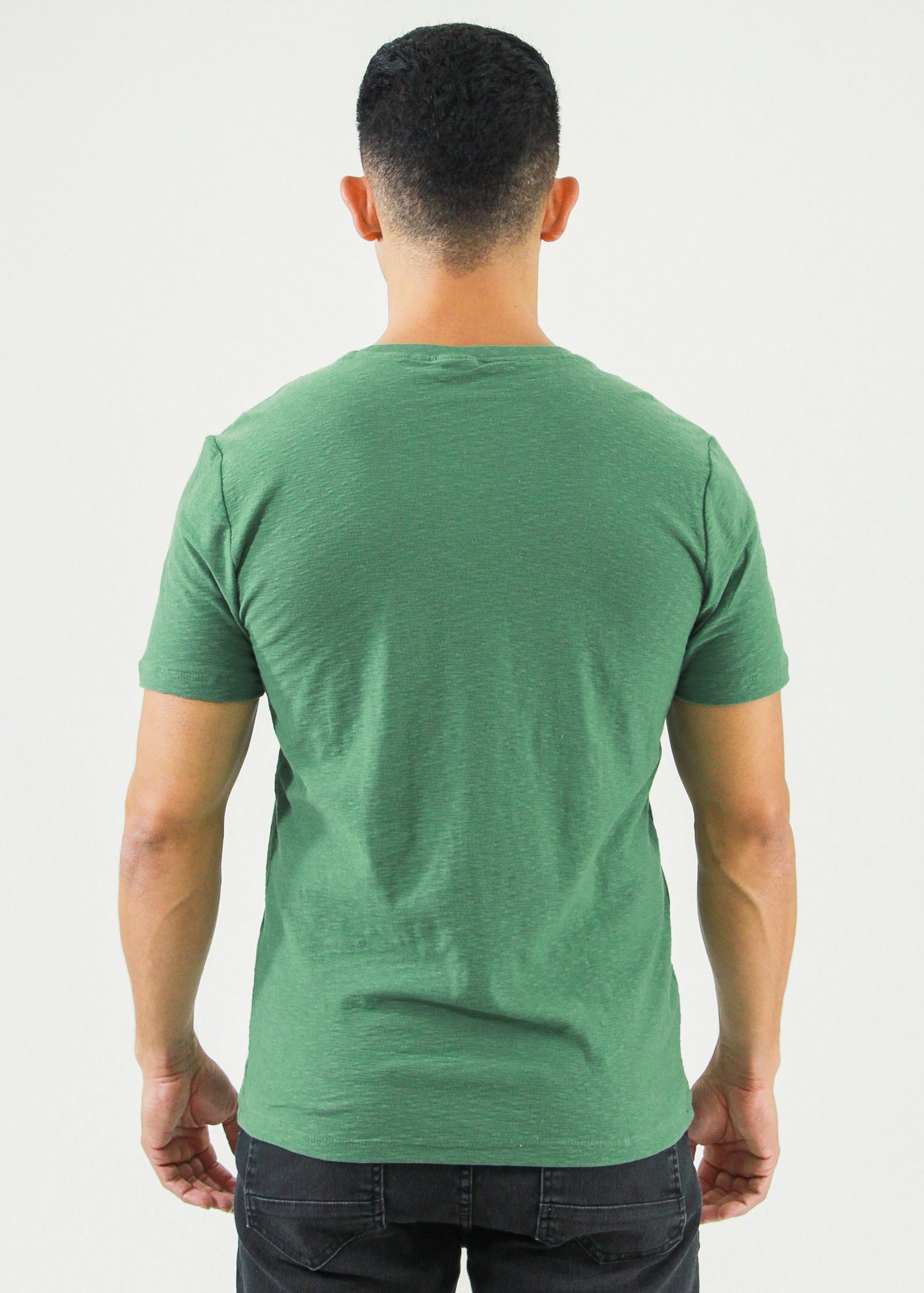 Camiseta Slim Flamê - Verde
