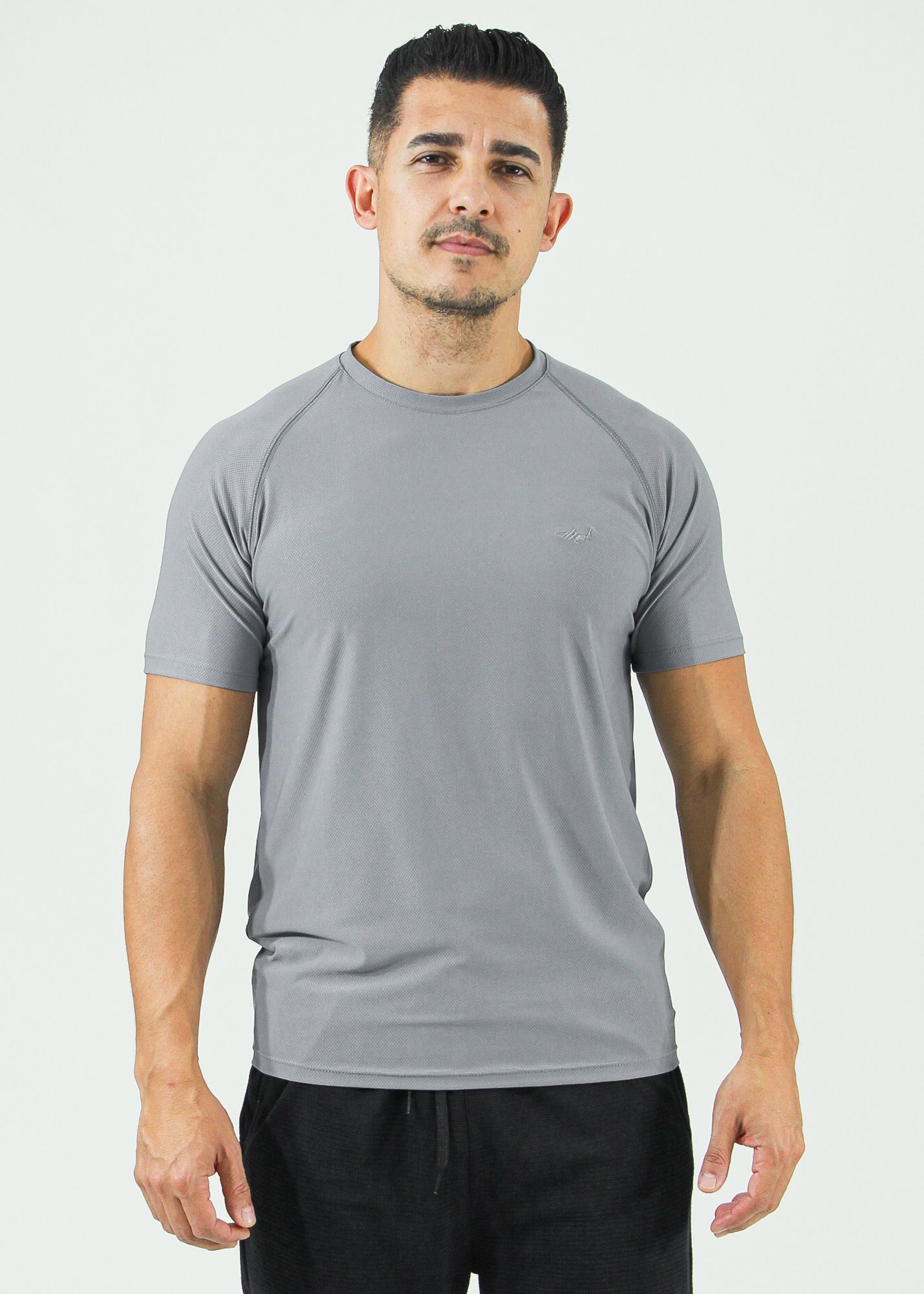 Camiseta Slim Dry Fit - Grafite