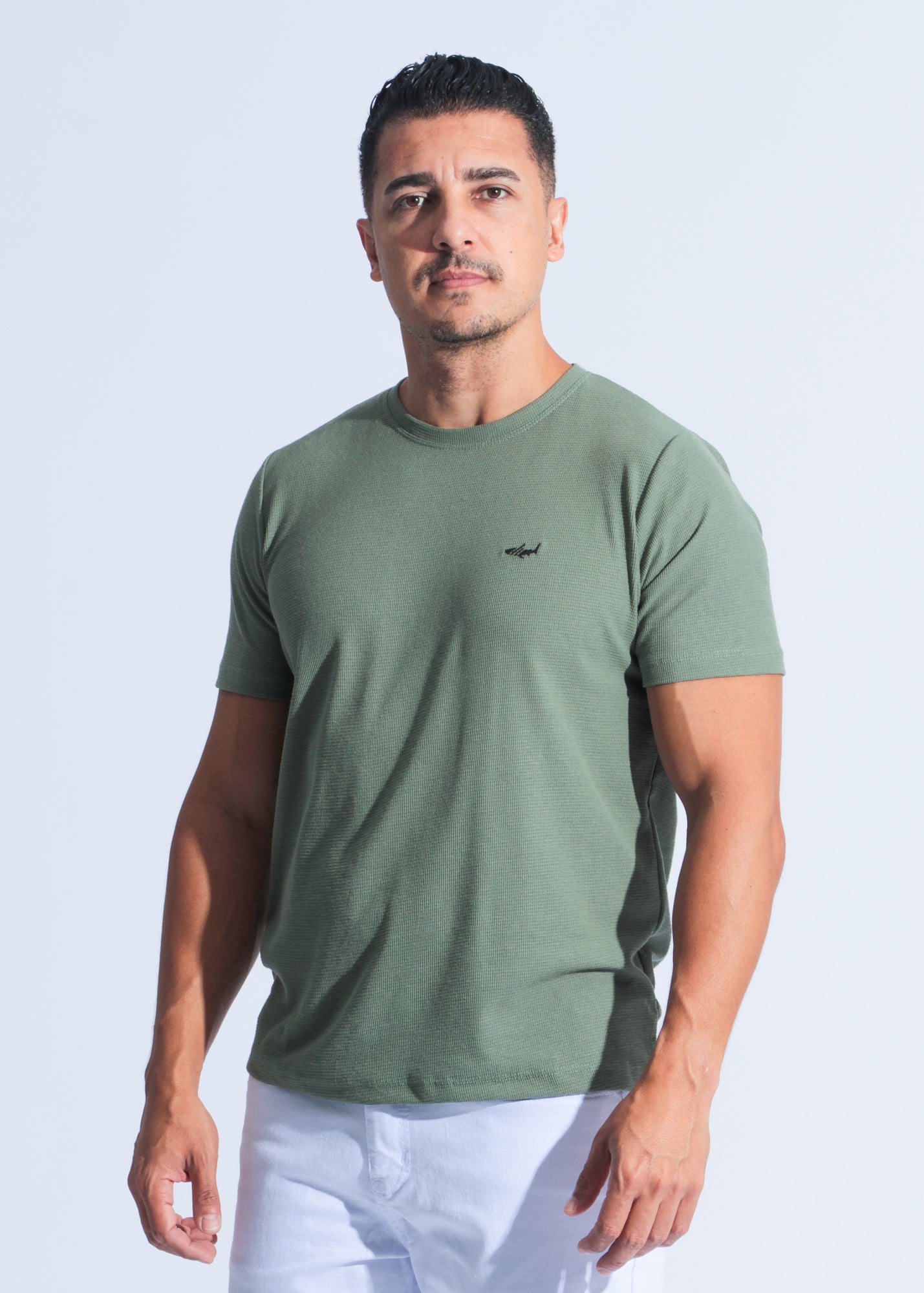 Camiseta Tricô Diamond - Verde Militar