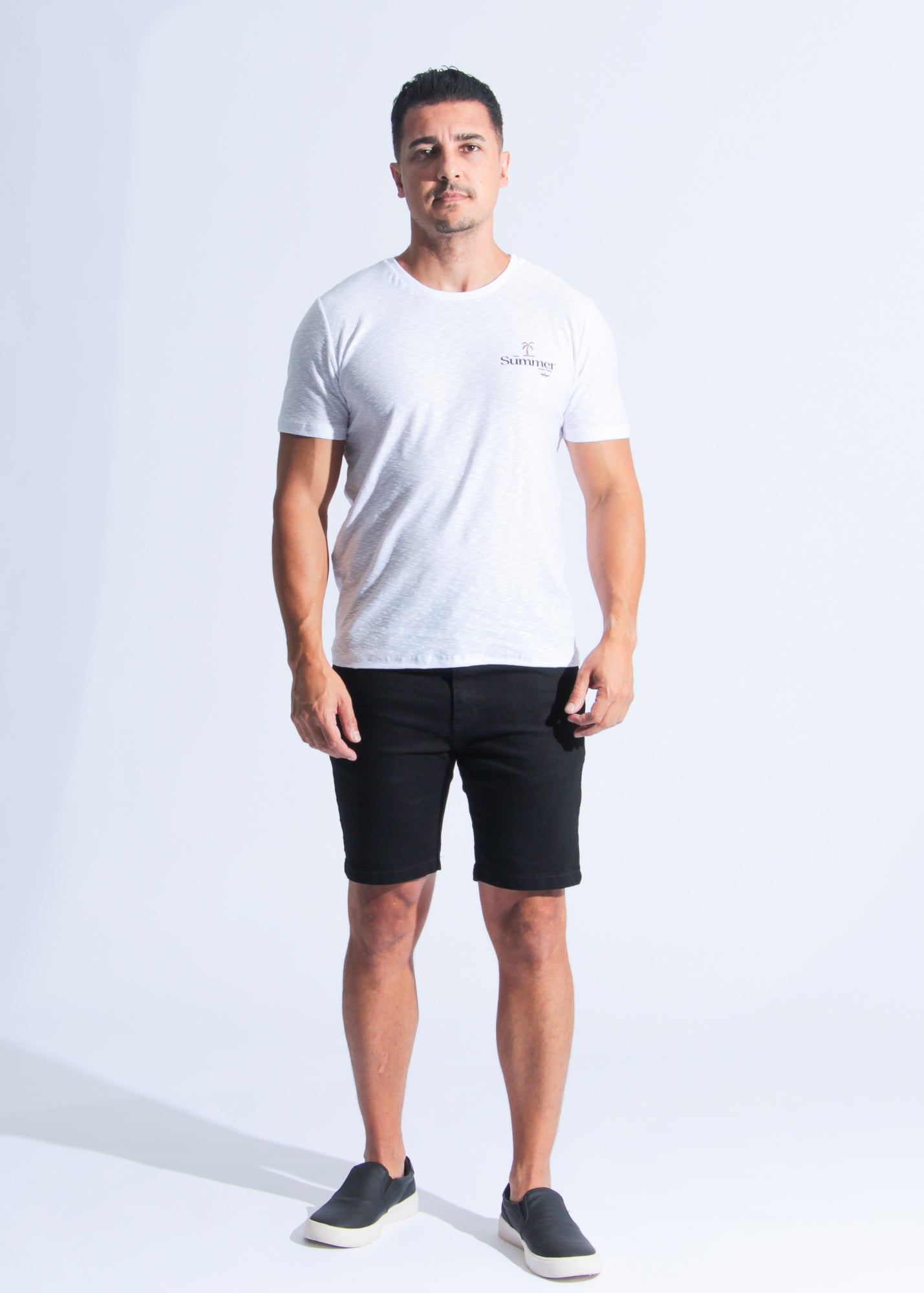 Camiseta Flamê Summer - Branca