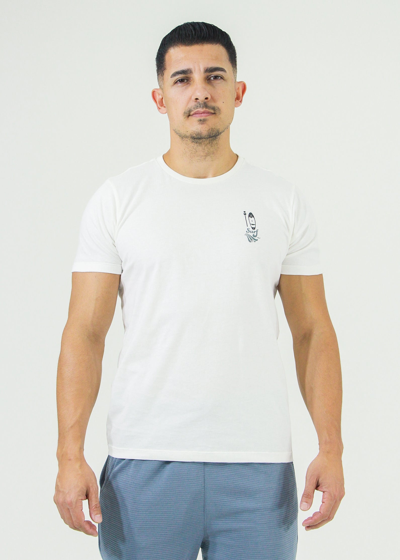 Camiseta Estampada Surf - Off White