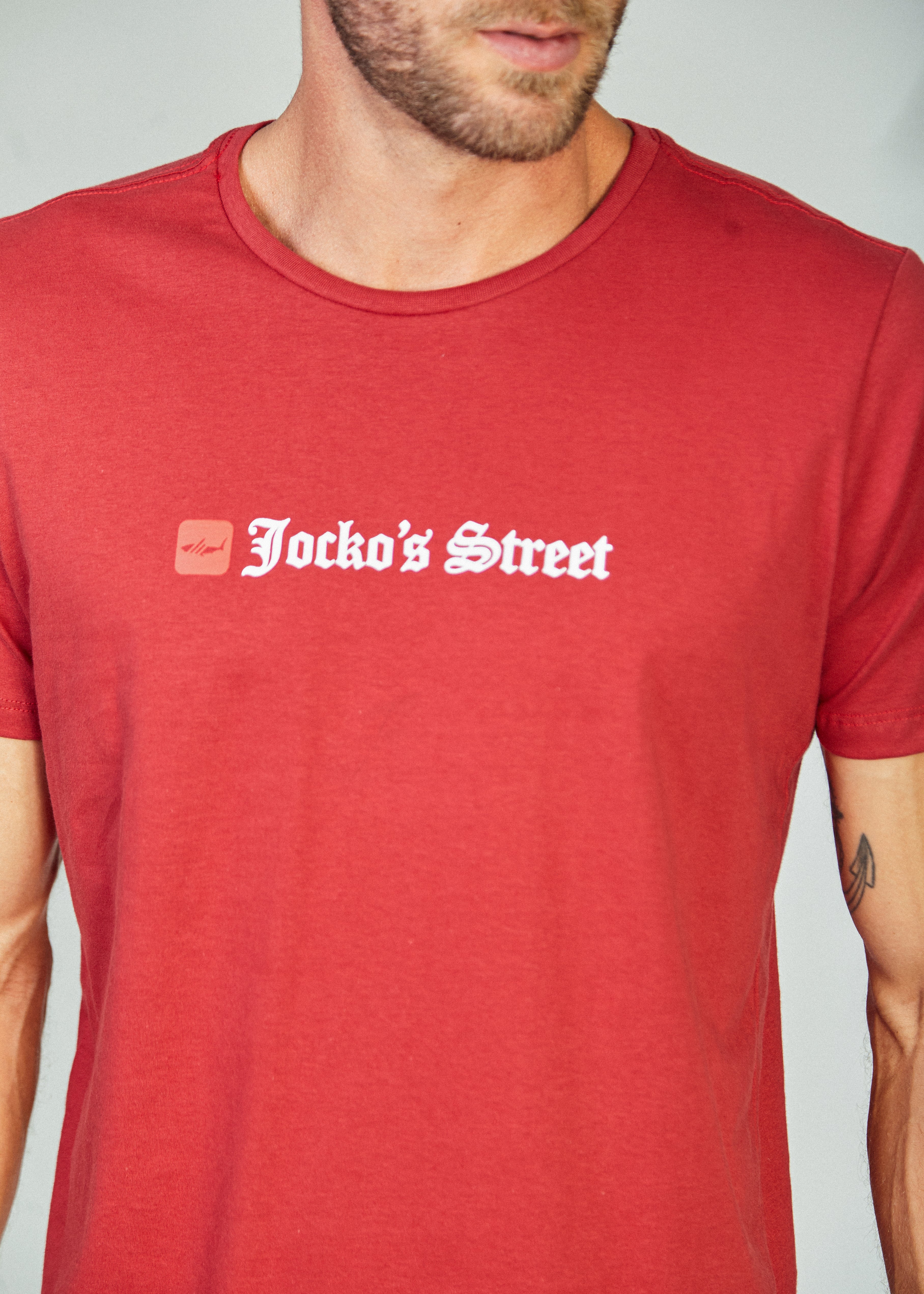 Camiseta Estampada Jocko's Street - Bordô