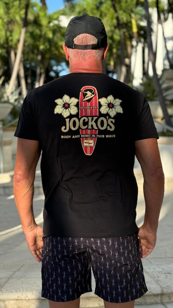 Camiseta Estampada Jocko's - Preta
