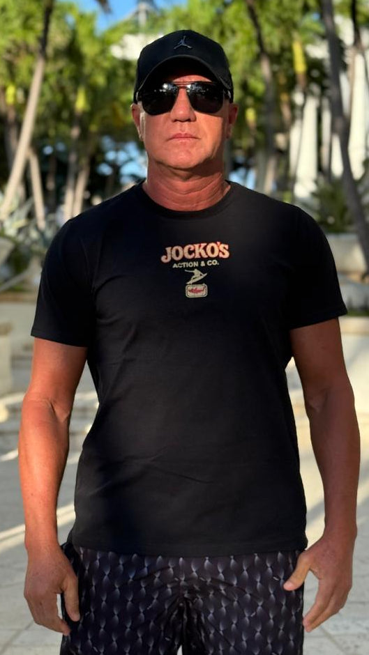 Camiseta Estampada Jocko's - Preta