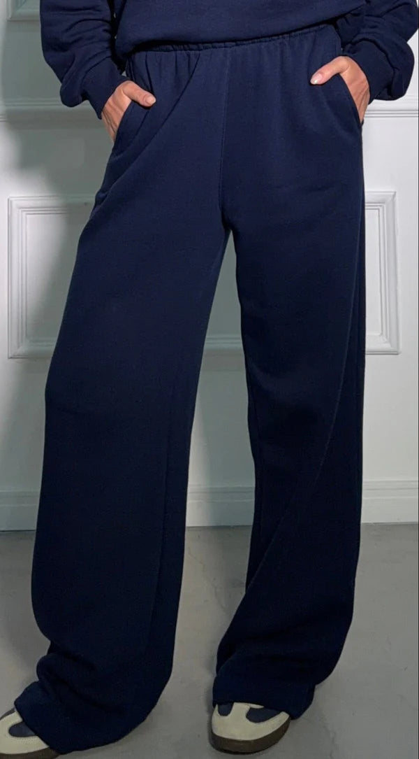 Conjunto Moletom Premium Ombro a Ombro - Azul