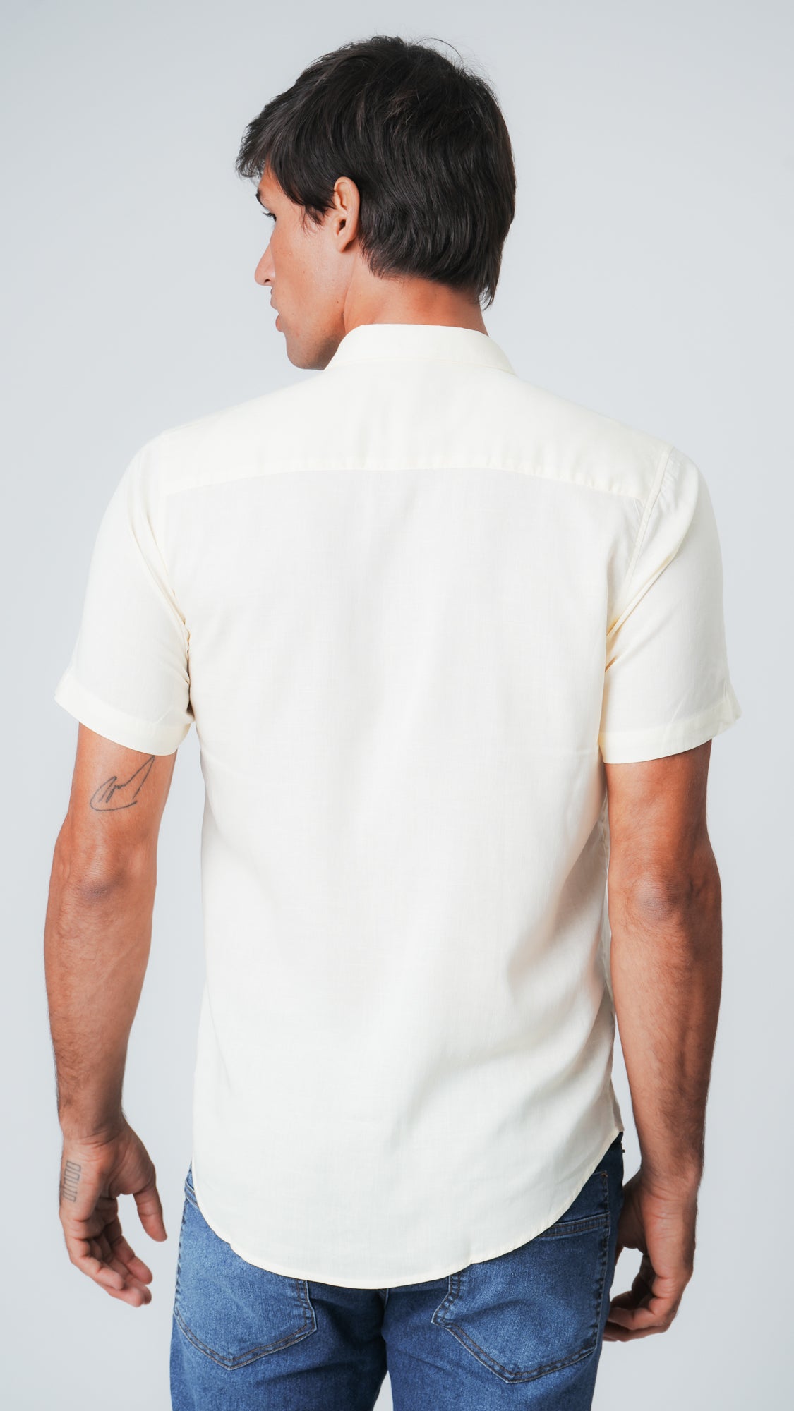 Camisa Manga Curta - Amarela