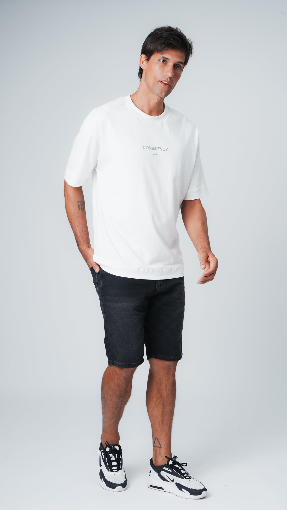 Bermuda Jeans - Black