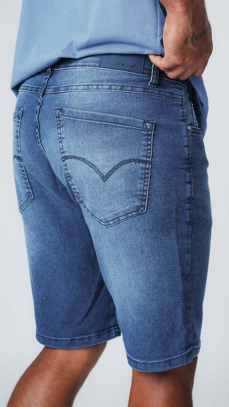 Bermuda Jeans - Escura