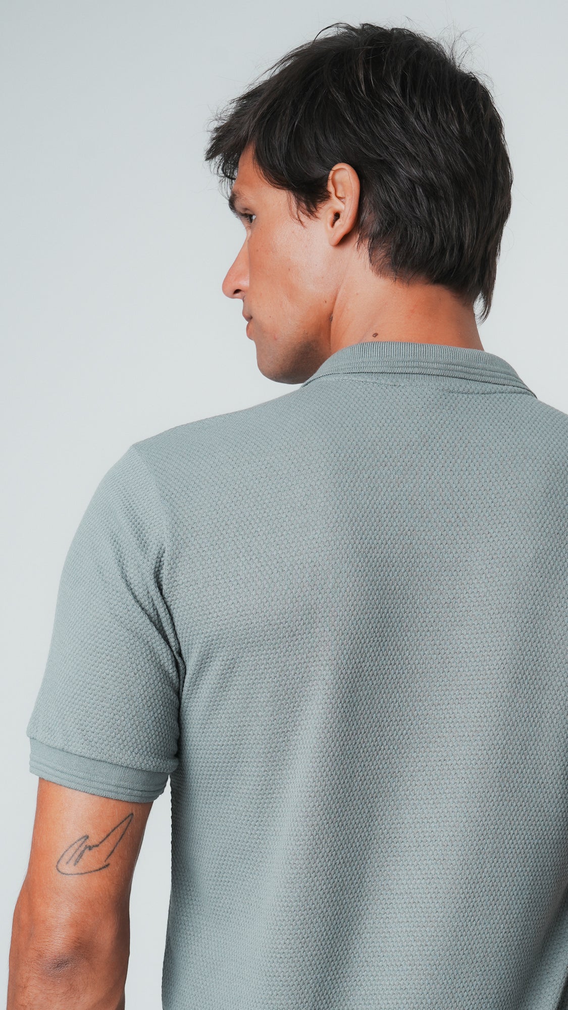Camisa Polo Colmeia - Verde