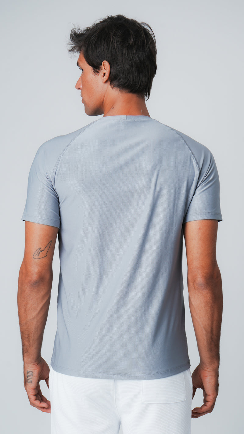 Camiseta Slim Dry Fit - Grafite