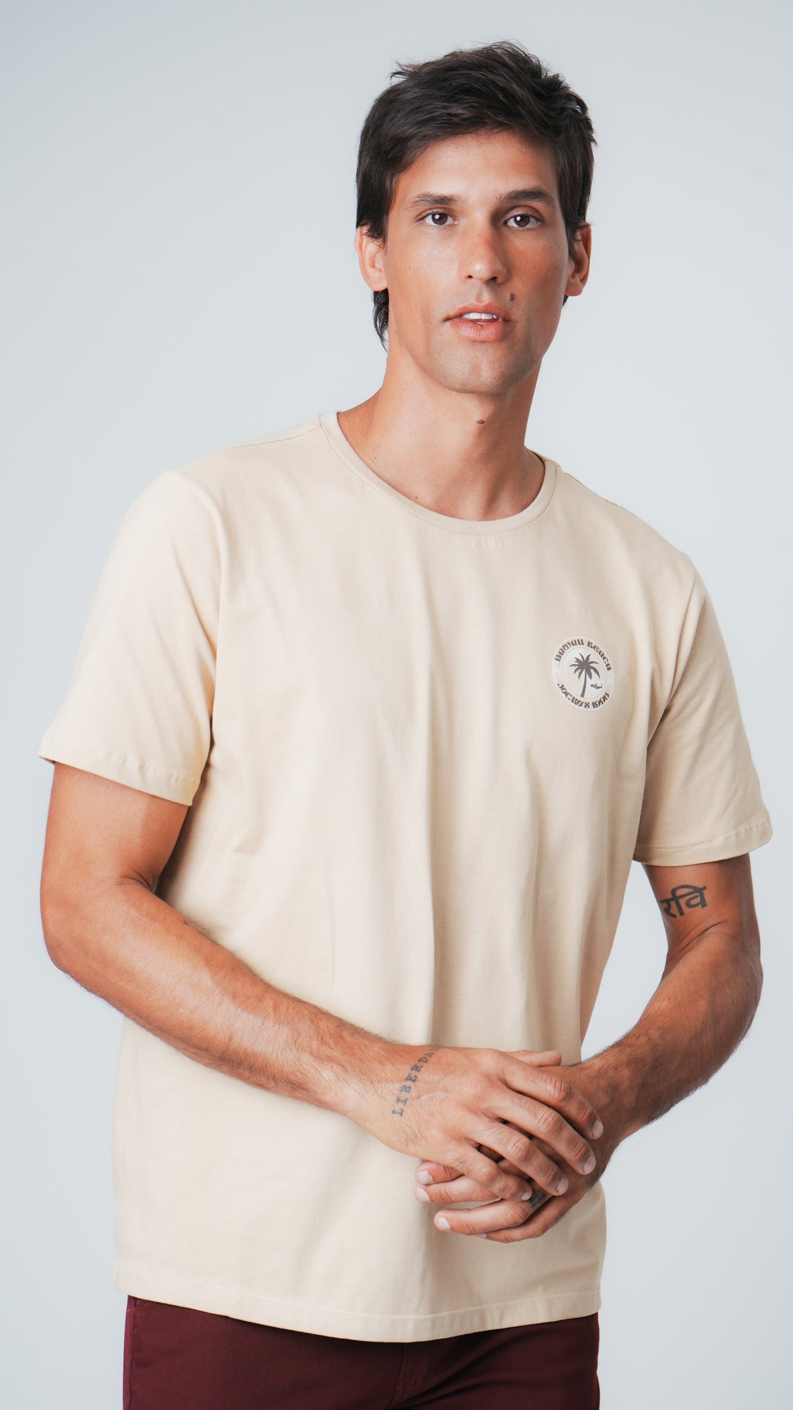 Camiseta Estampada Jocko's - Caqui