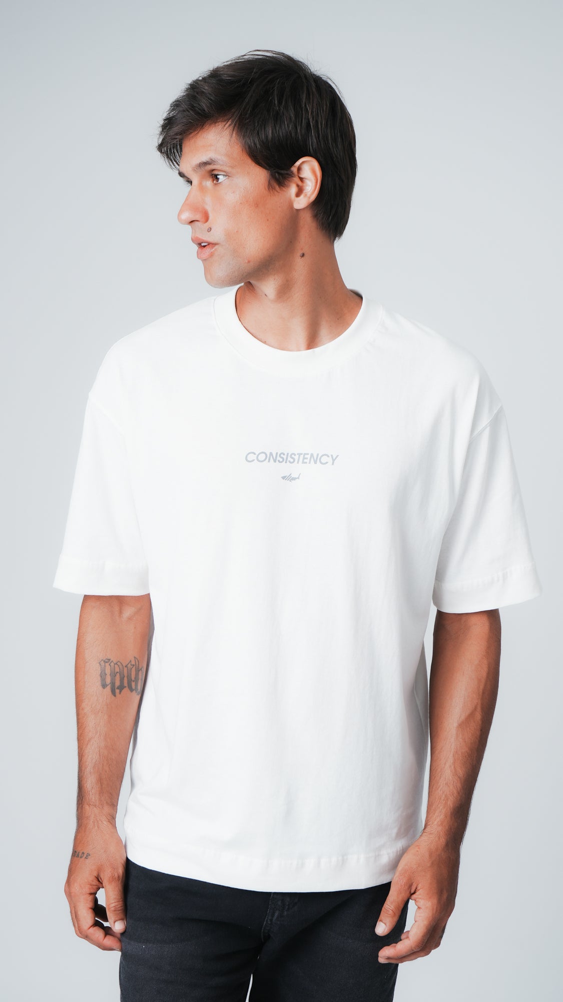 Camiseta Oversized Consistency - Off White