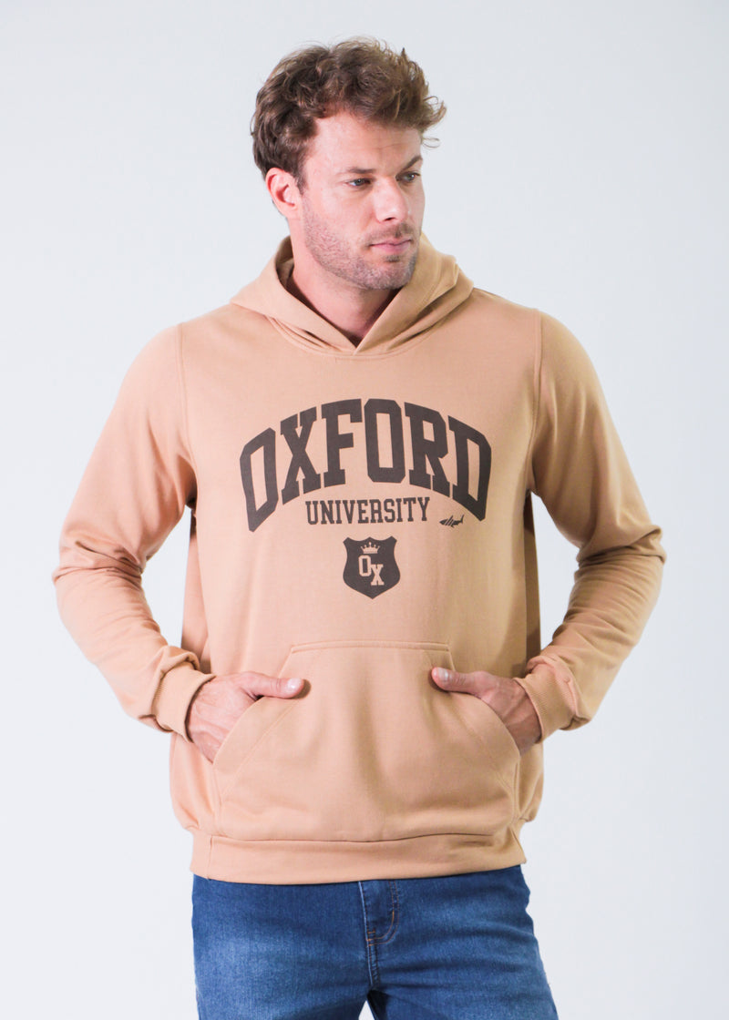 Canguru Moletom Oxford - Ocre