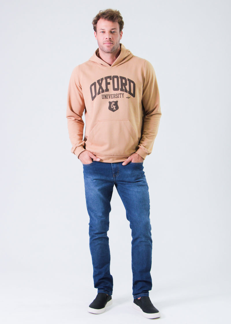 Canguru Moletom Oxford - Ocre