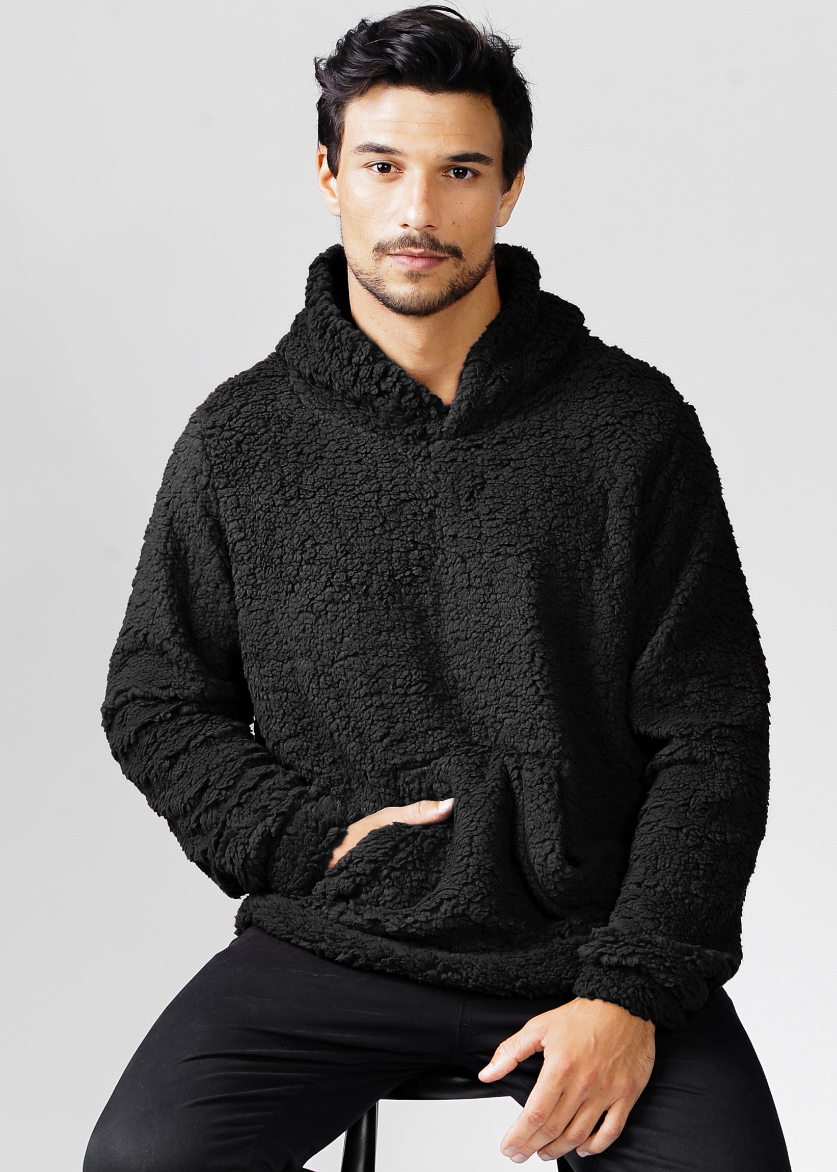 Canguru Sherpa - Preto