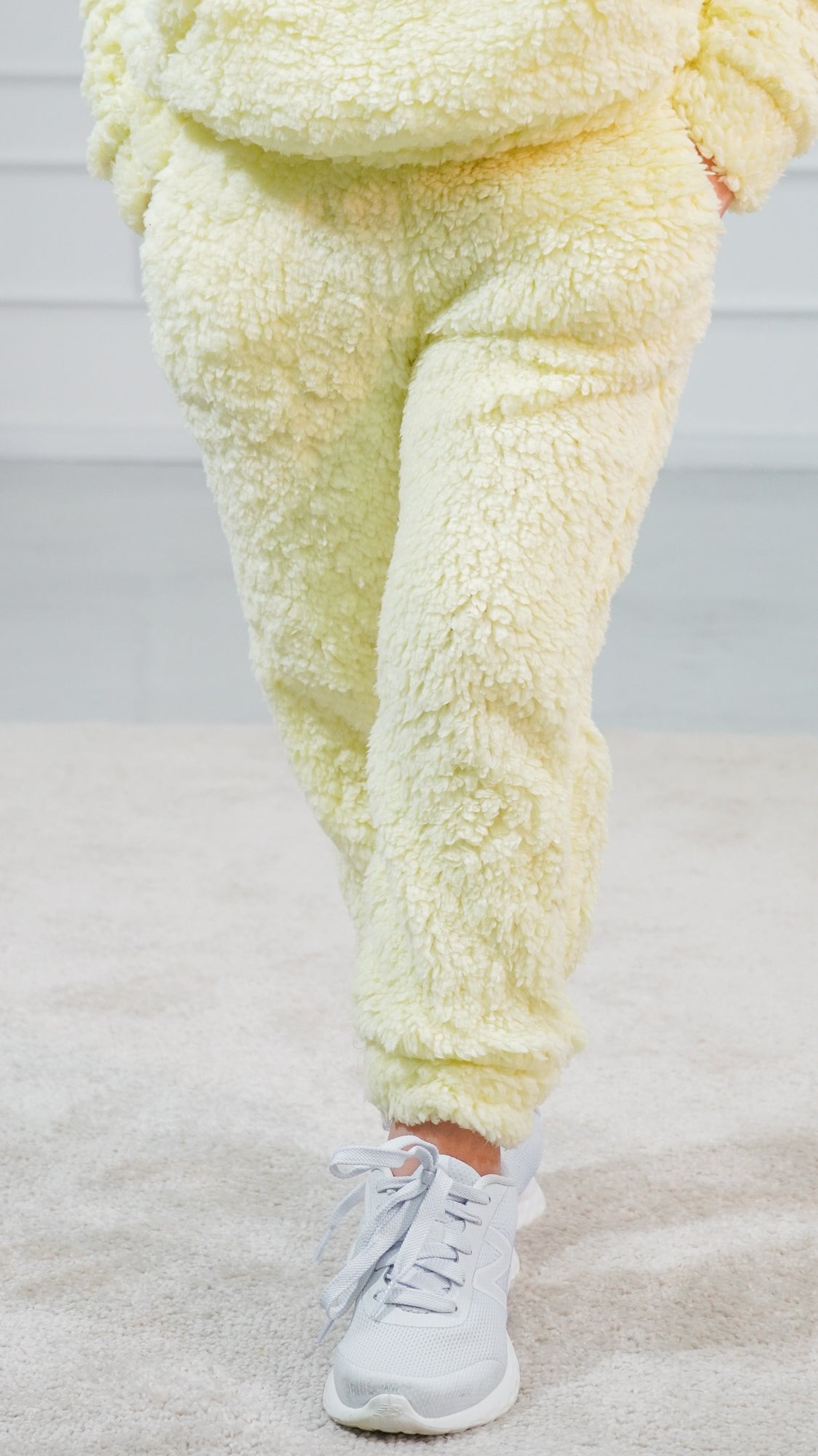 Calça Sherpa Kids - Amarela