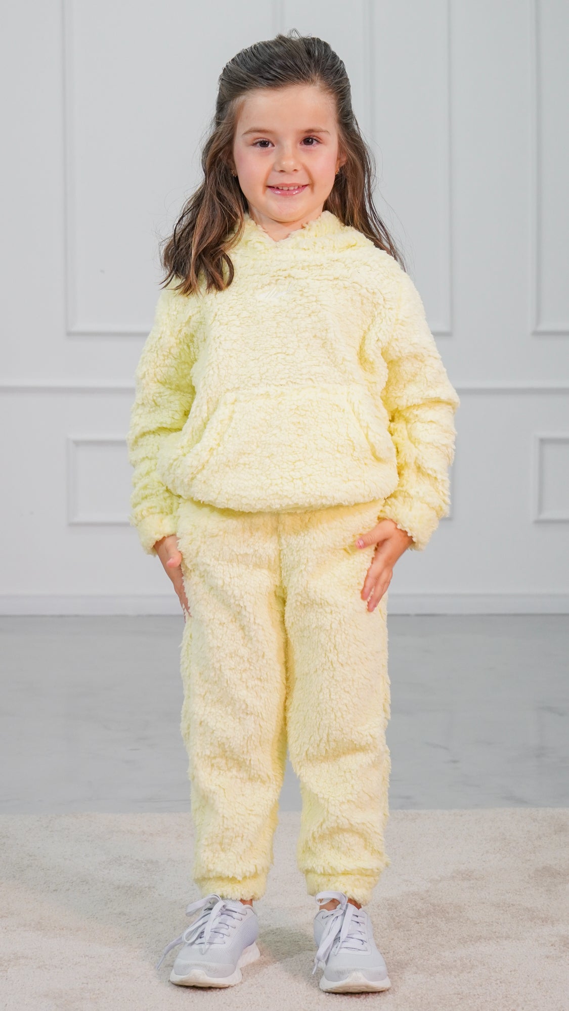 Calça Sherpa Kids - Amarela