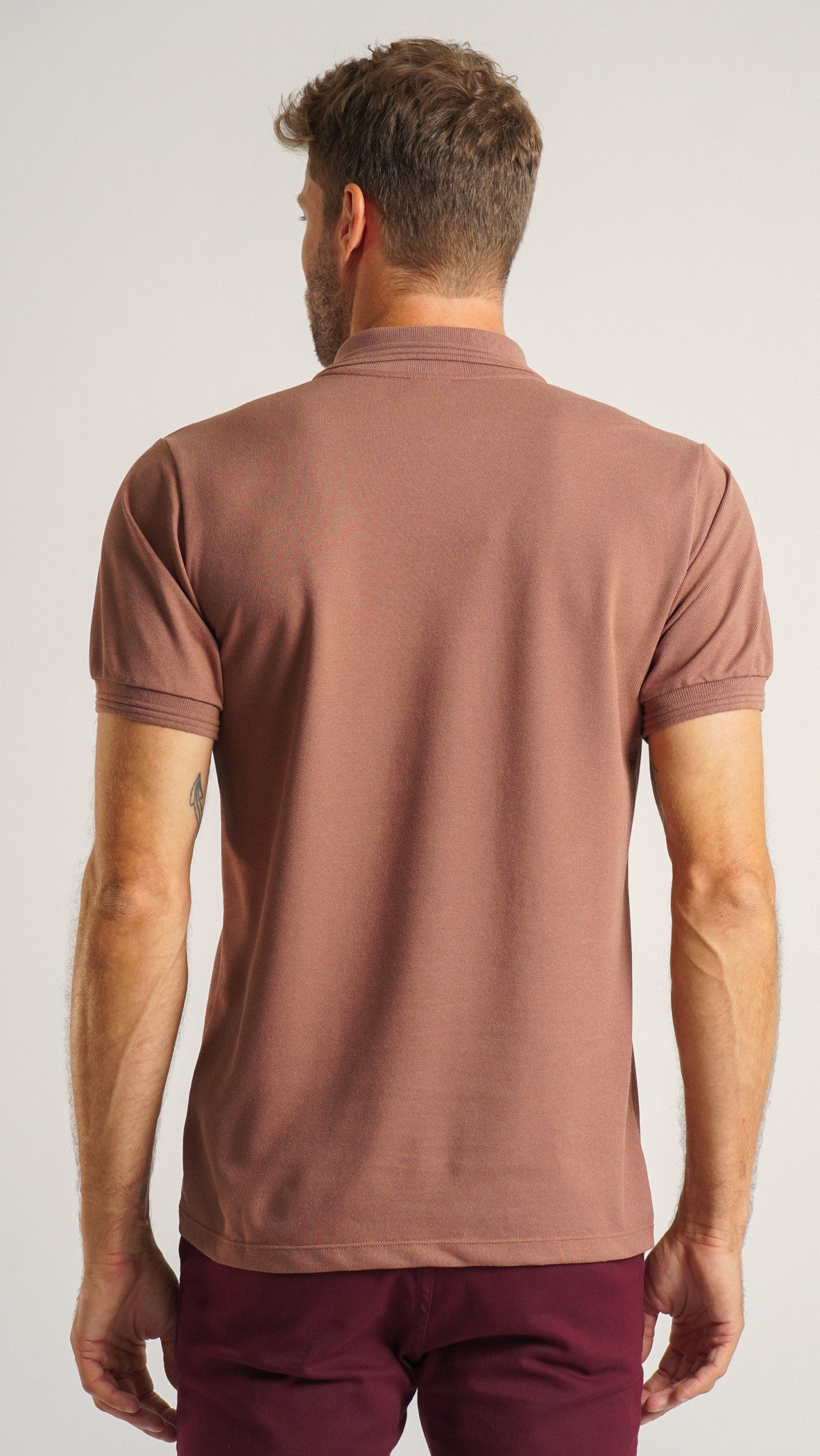 Camisa Polo Piquet - Nude