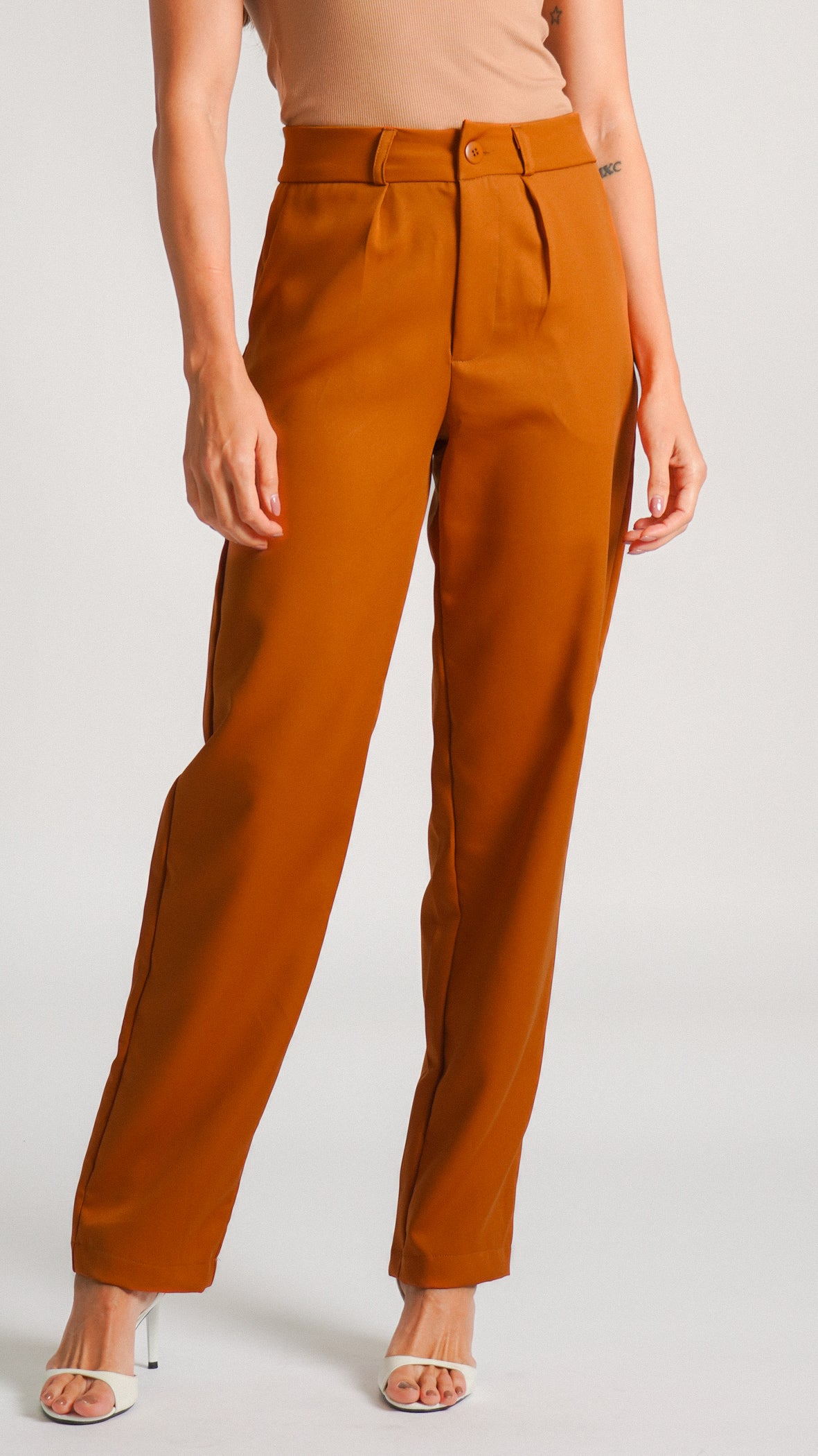 Calça Alfaiataria Classic - Telha