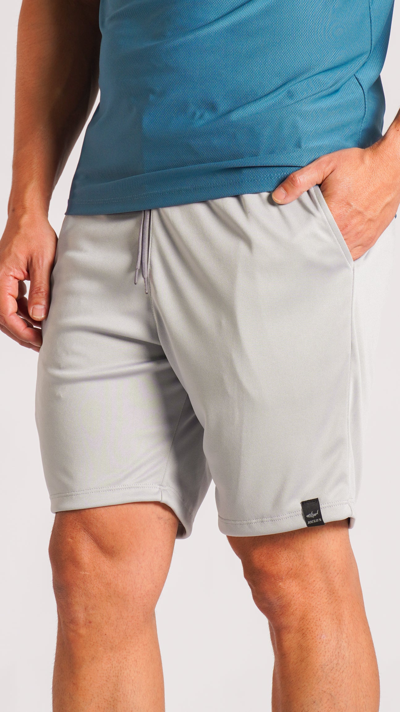 Bermuda Sport - Cinza